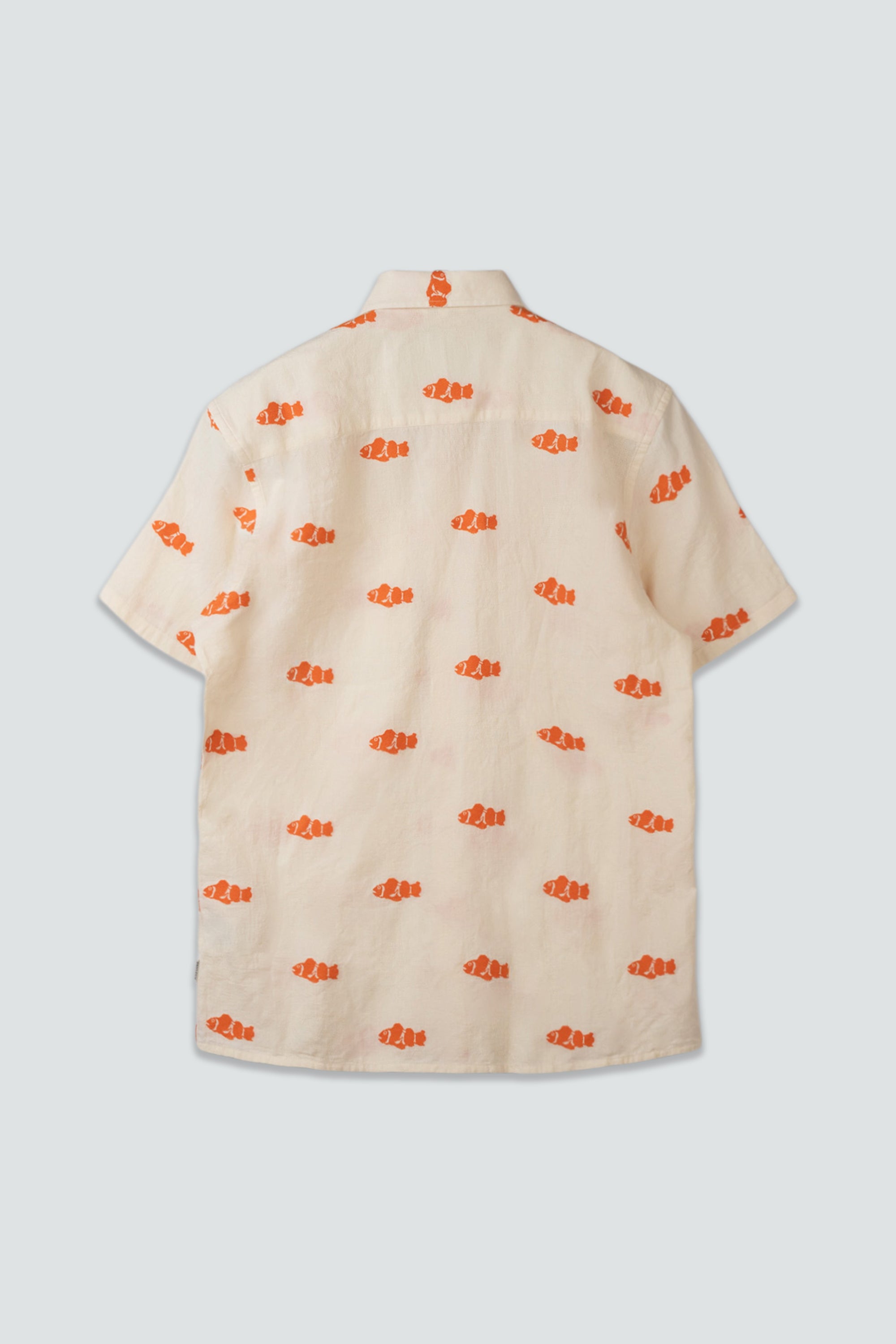 ClownFish Short Sleeve Shirt - Off White
