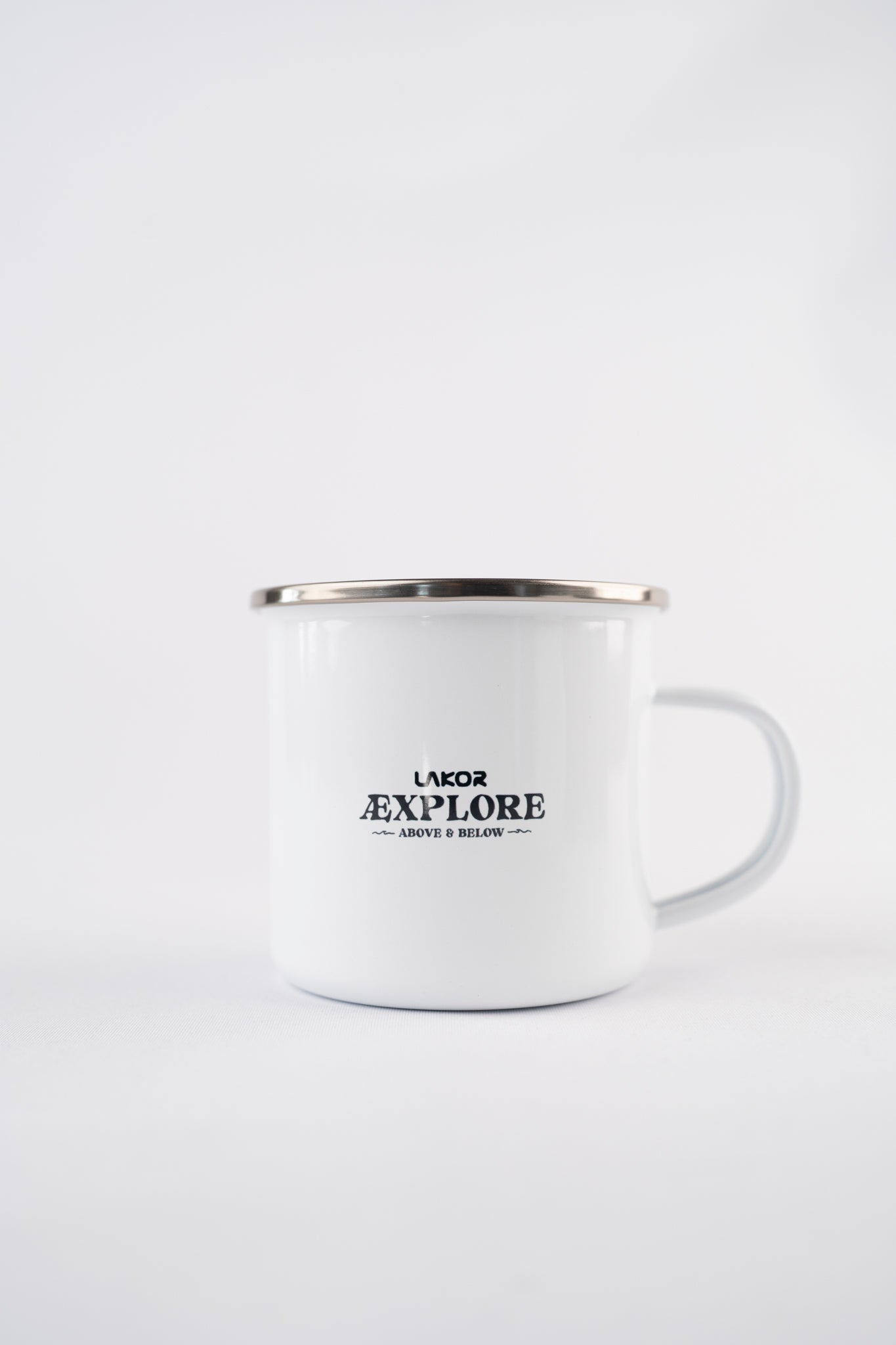 Clownfish Garden Emaille Tasse - White