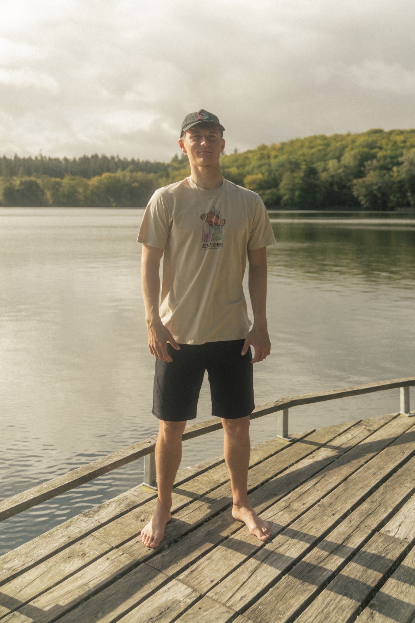 LAKOR Clownfish Garden T-shirt T-Shirt White Pepper