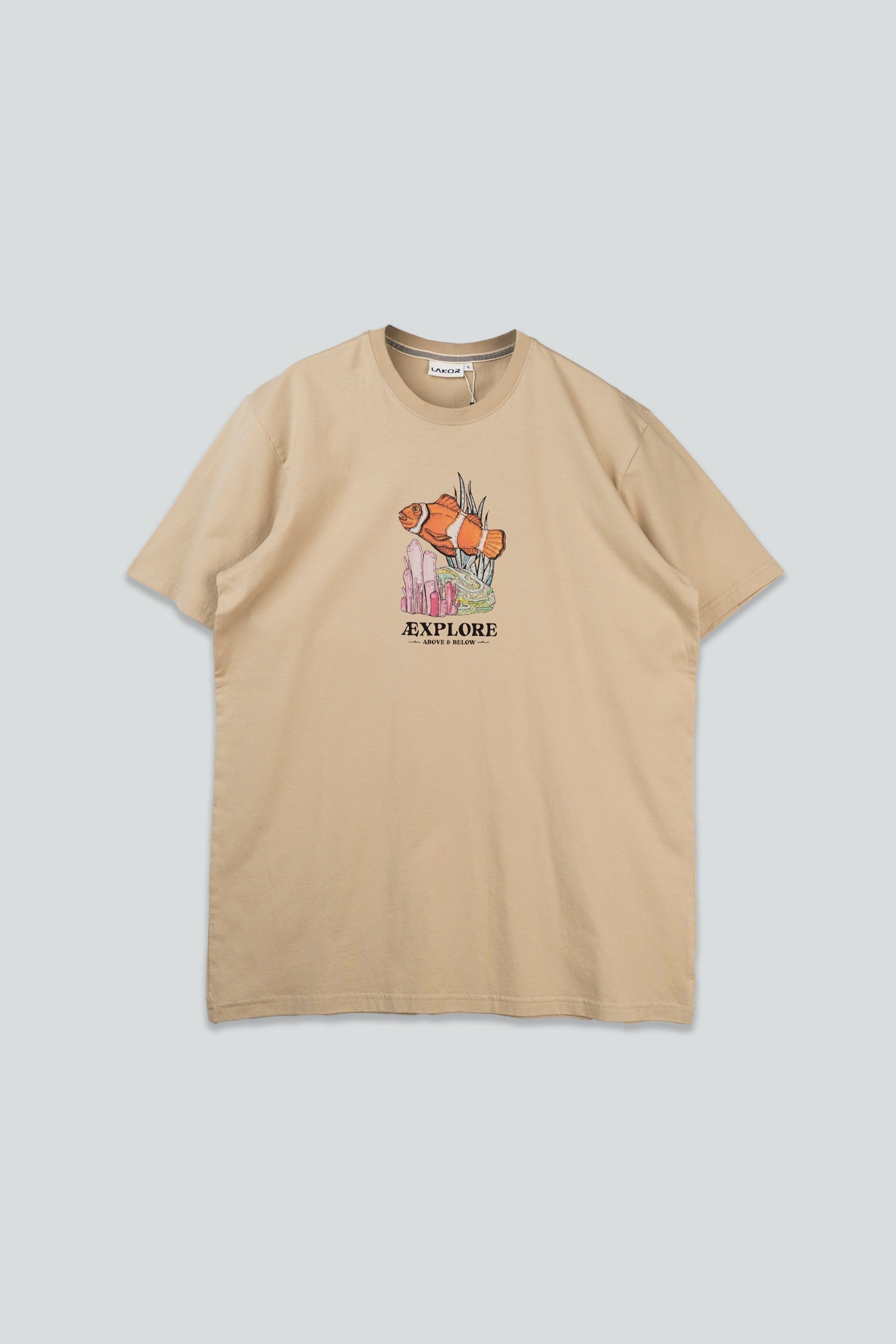 LAKOR Clownfish Garden T-shirt T-Shirt White Pepper