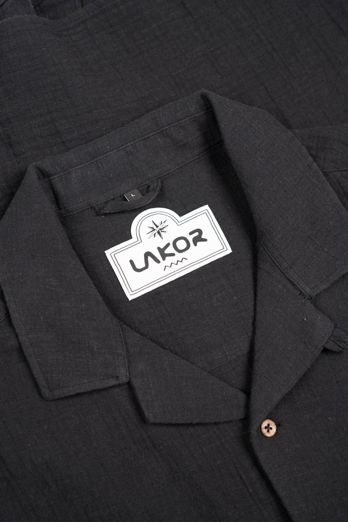 Coastline Short Sleeve Shirt - Moonless Night