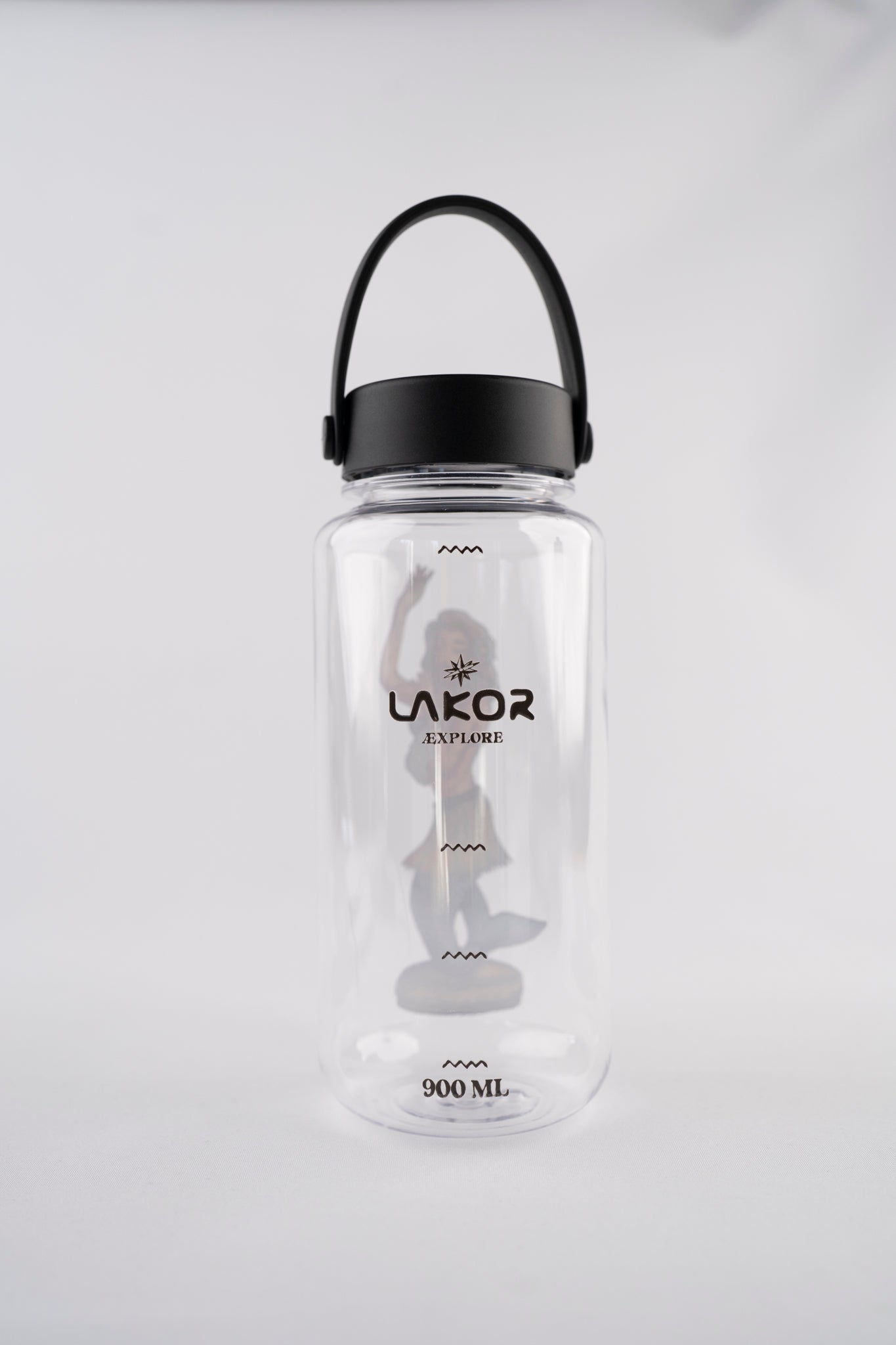 LAKOR Dashboard Hula Bottle Bottle Transparent
