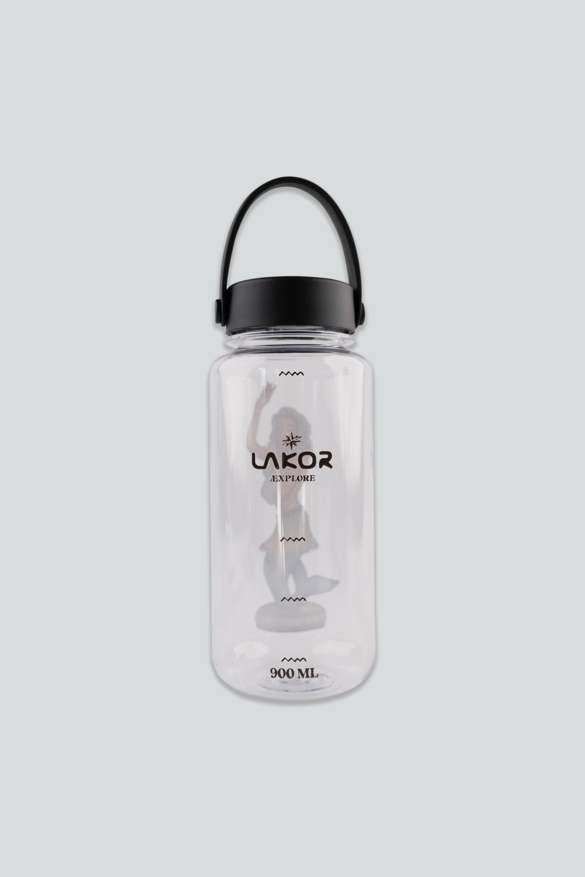Dashboard Hula Bottle - Transparent