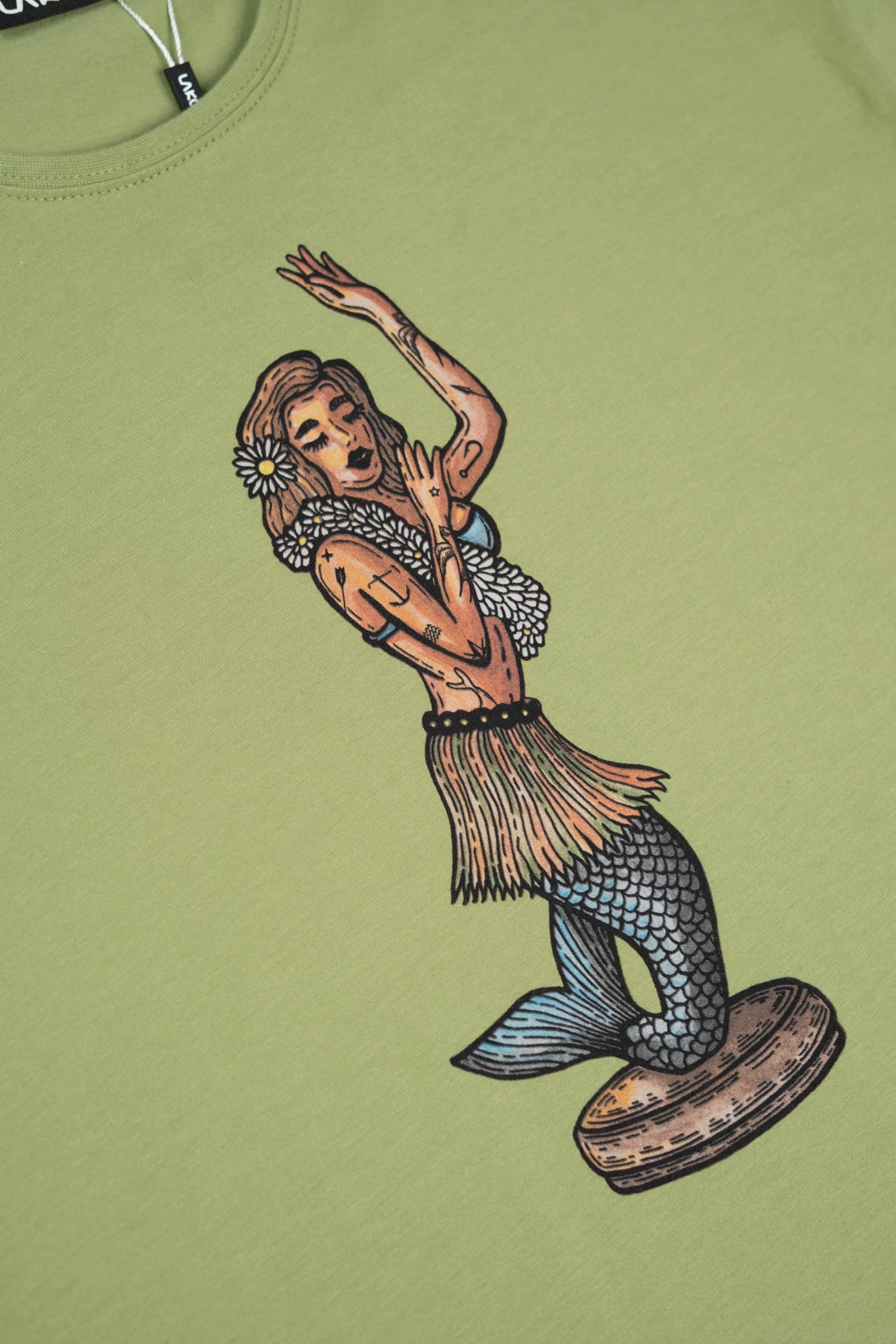 LAKOR Dashboard Hula T-shirt T-Shirt Mosstone