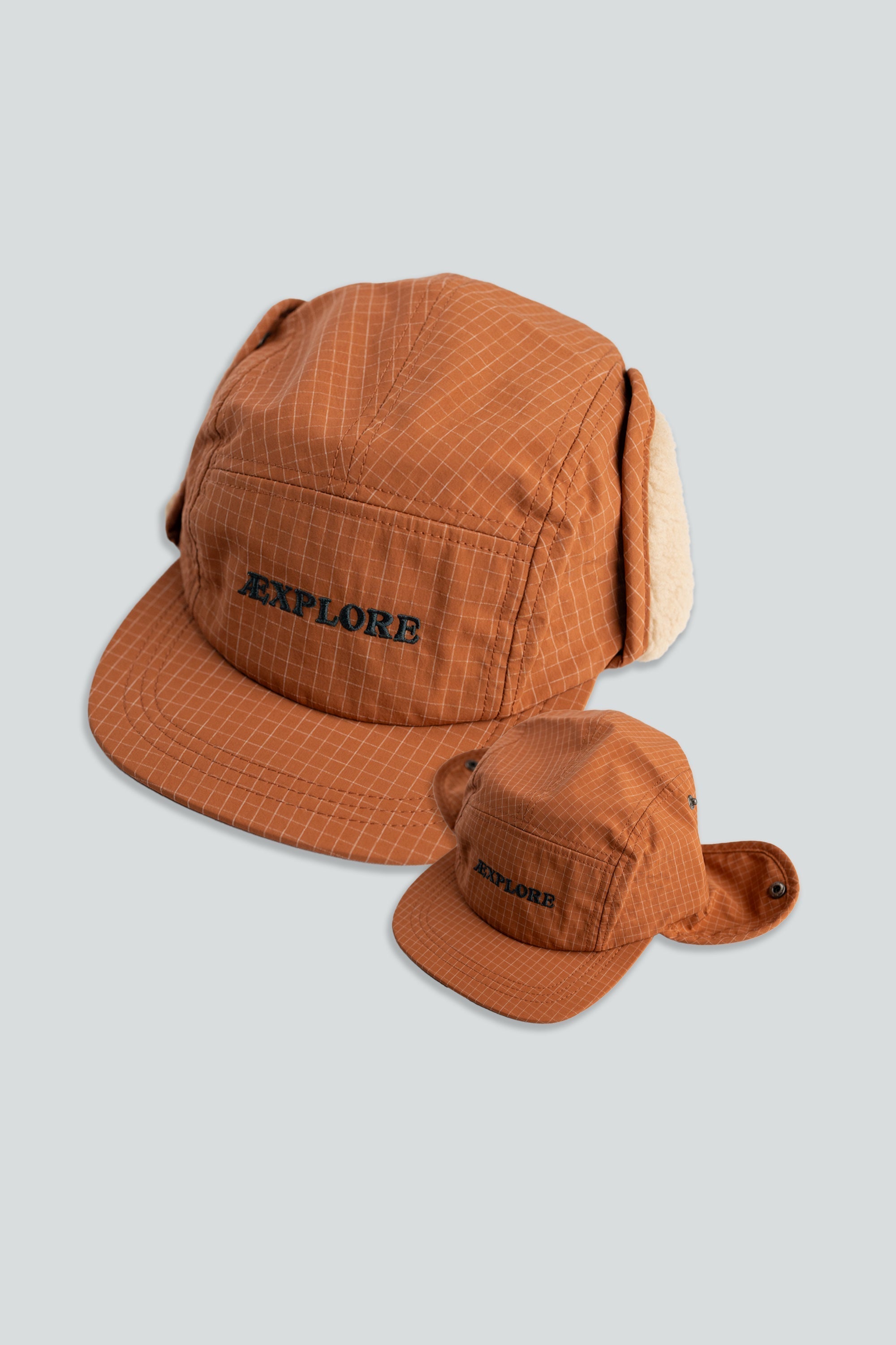 LAKOR Earflap Cap Headwear Mocha Bisque