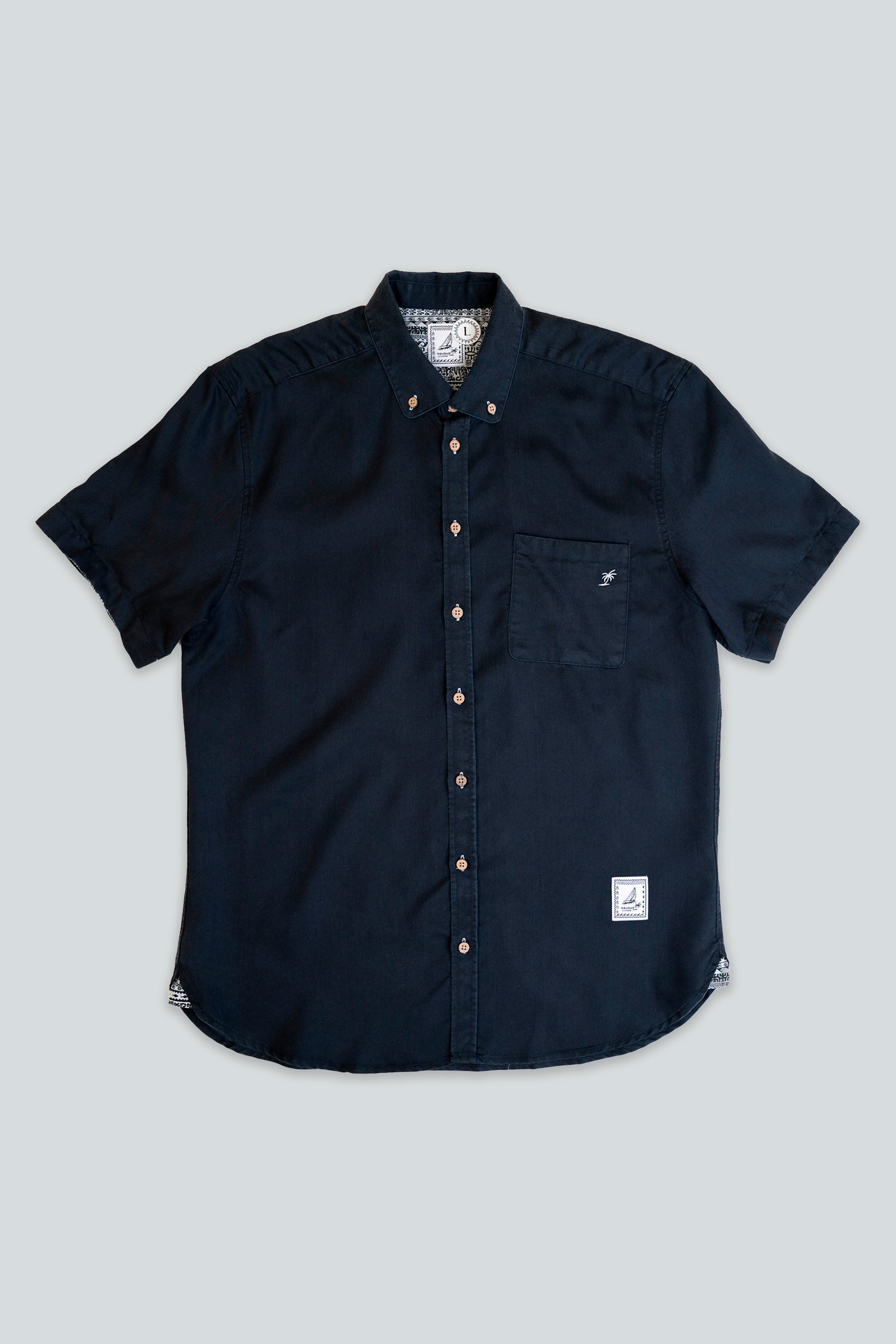 LAKOR Emil Shirt Short Sleeve Shirt Black