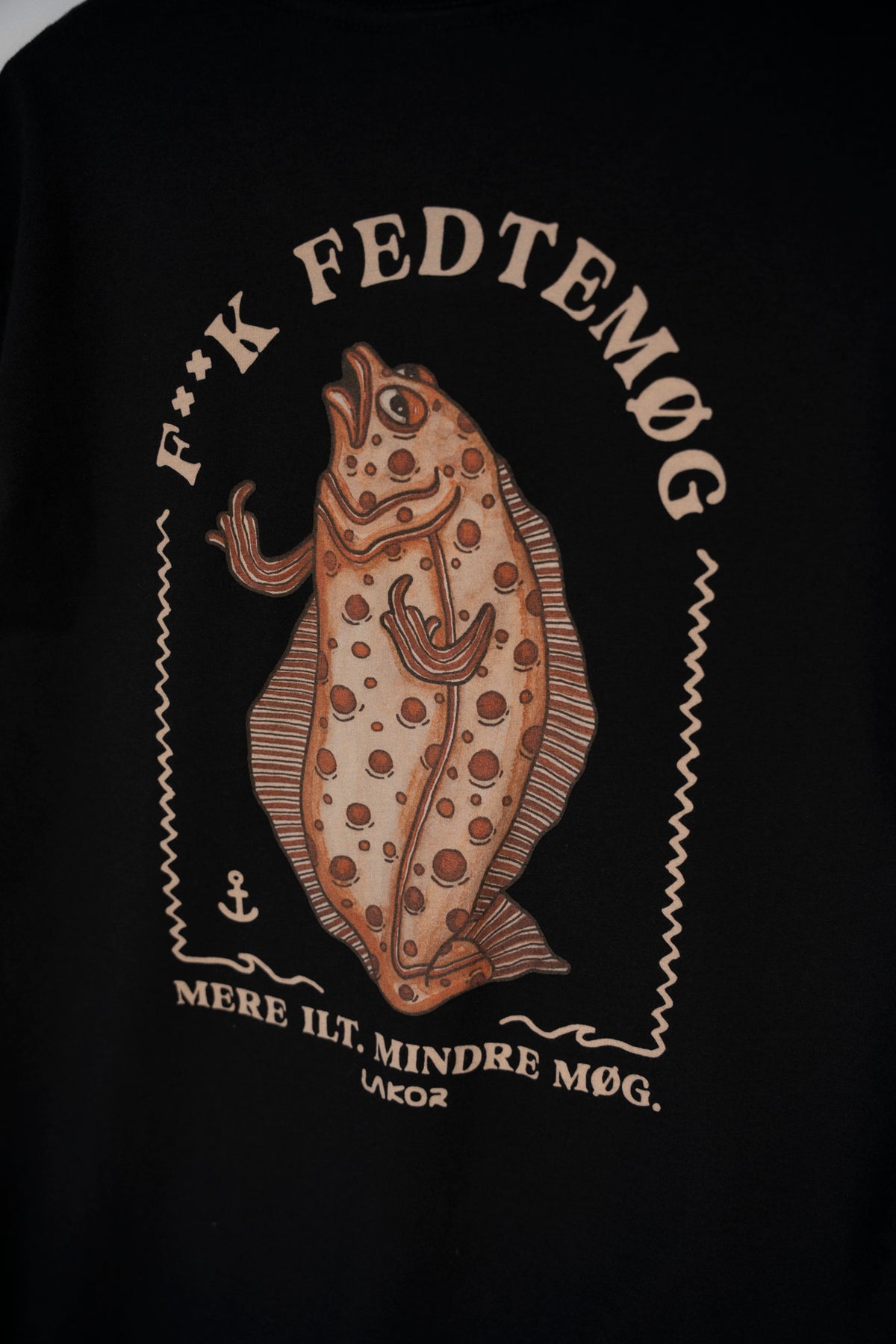 LAKOR F**k Fedtemøg T-shirt T-Shirt Moonless Night