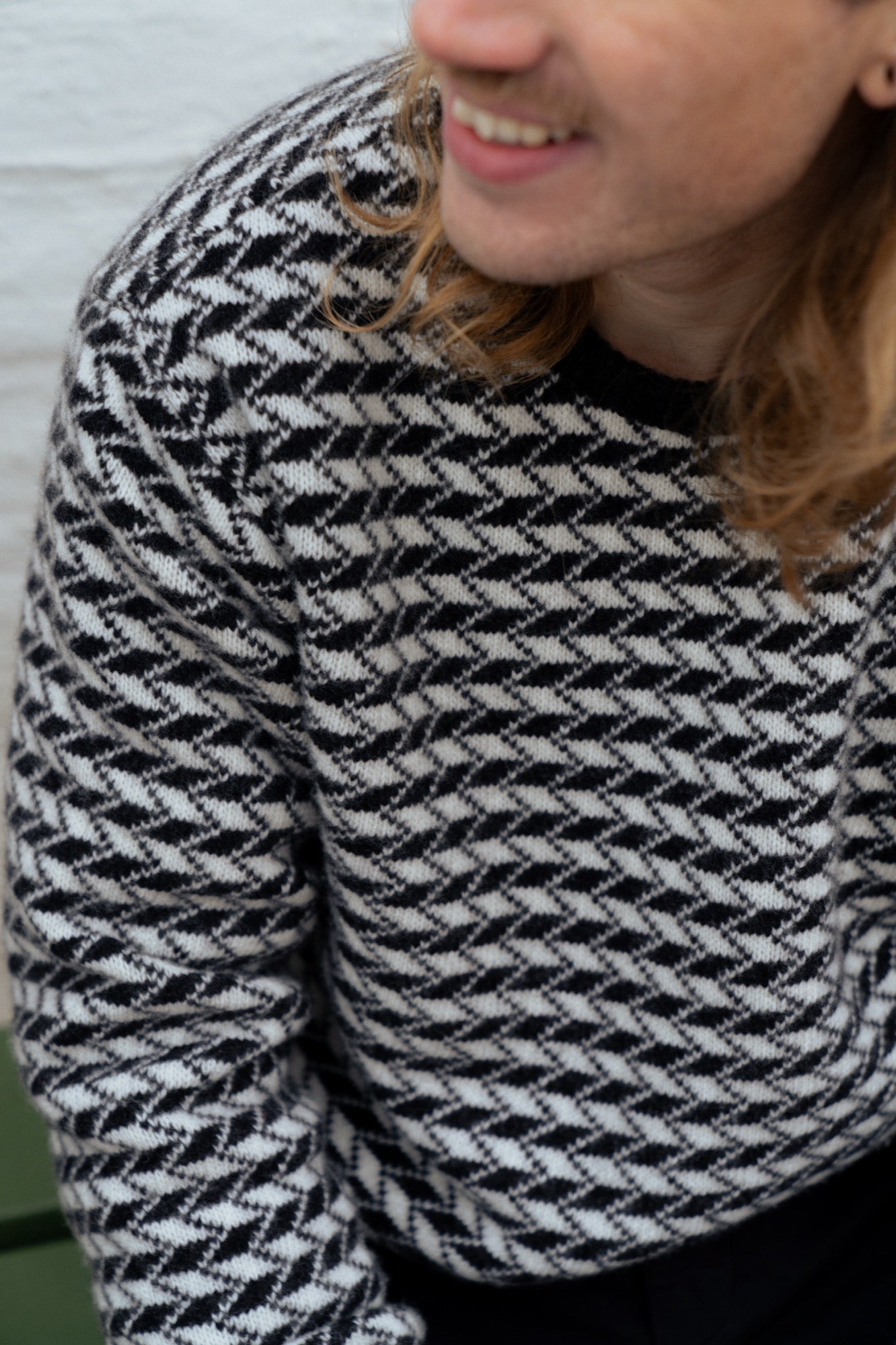 LAKOR Faroese Fisher Knit Knit Off White