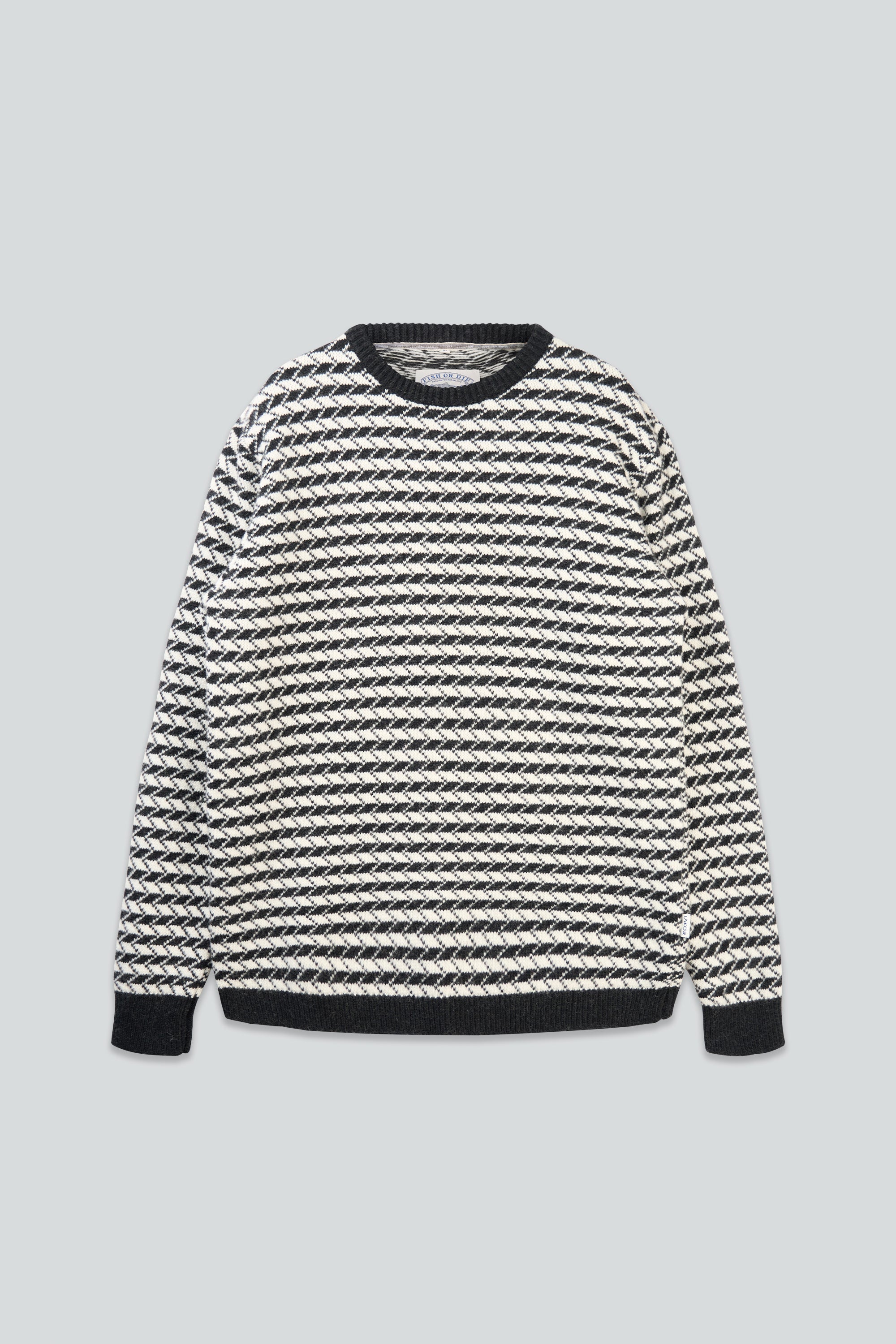 LAKOR Faroese Fisher Knit Knit Off White/Black