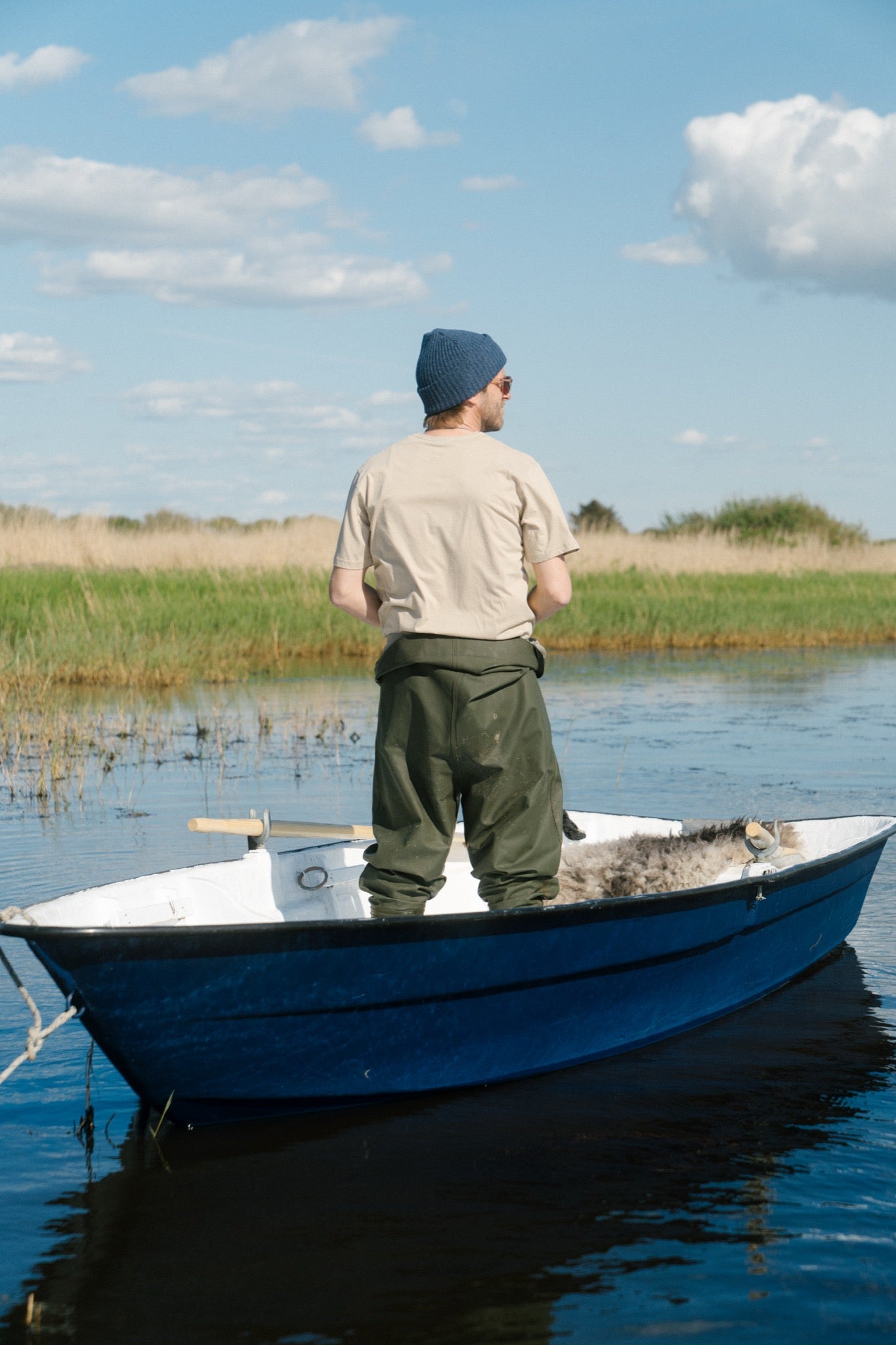 LAKOR Fishing In A Barrel T-shirt T-Shirt White Pepper