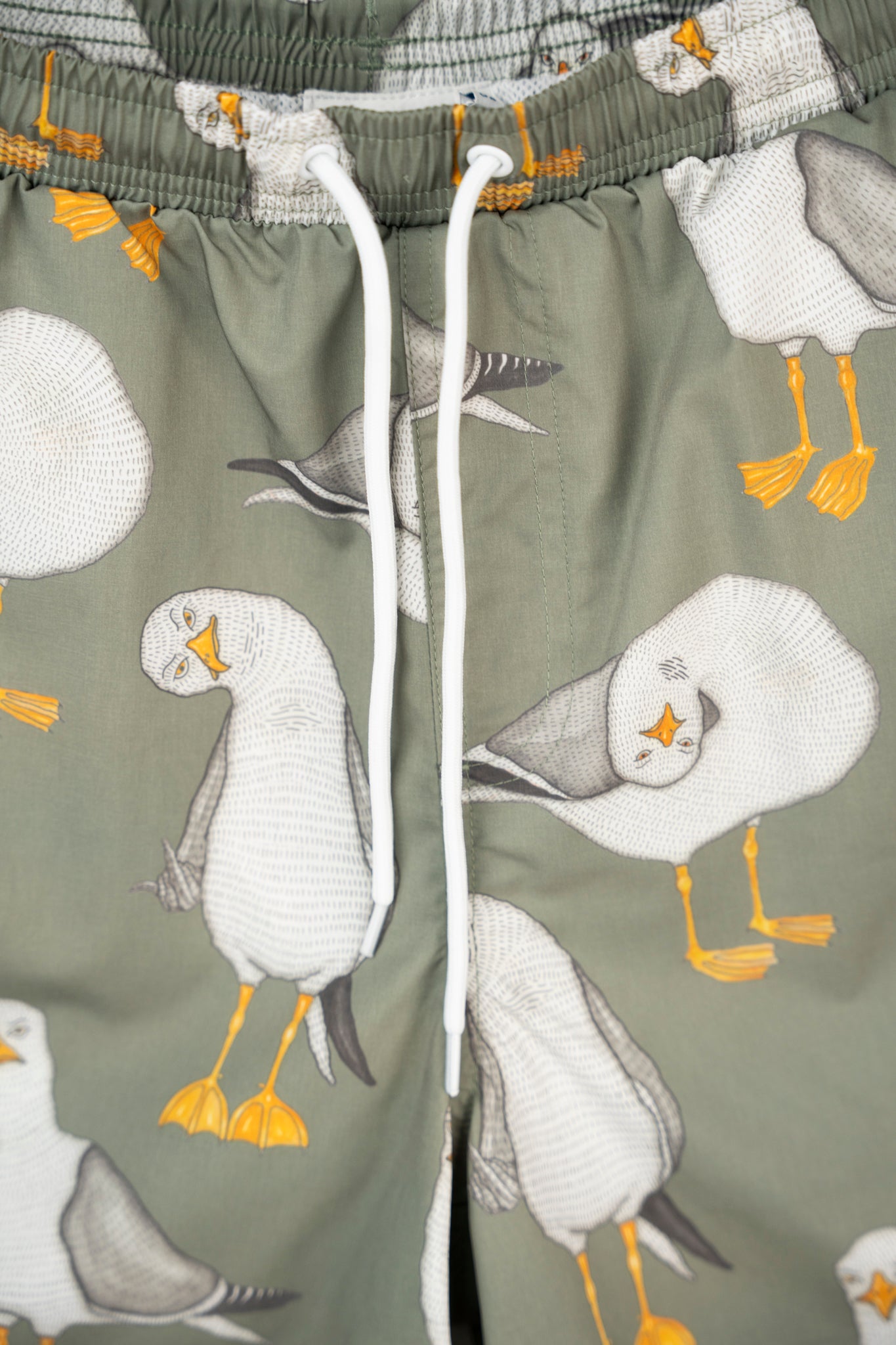 Flipping The Bird Swim Shorts - Sea Spray