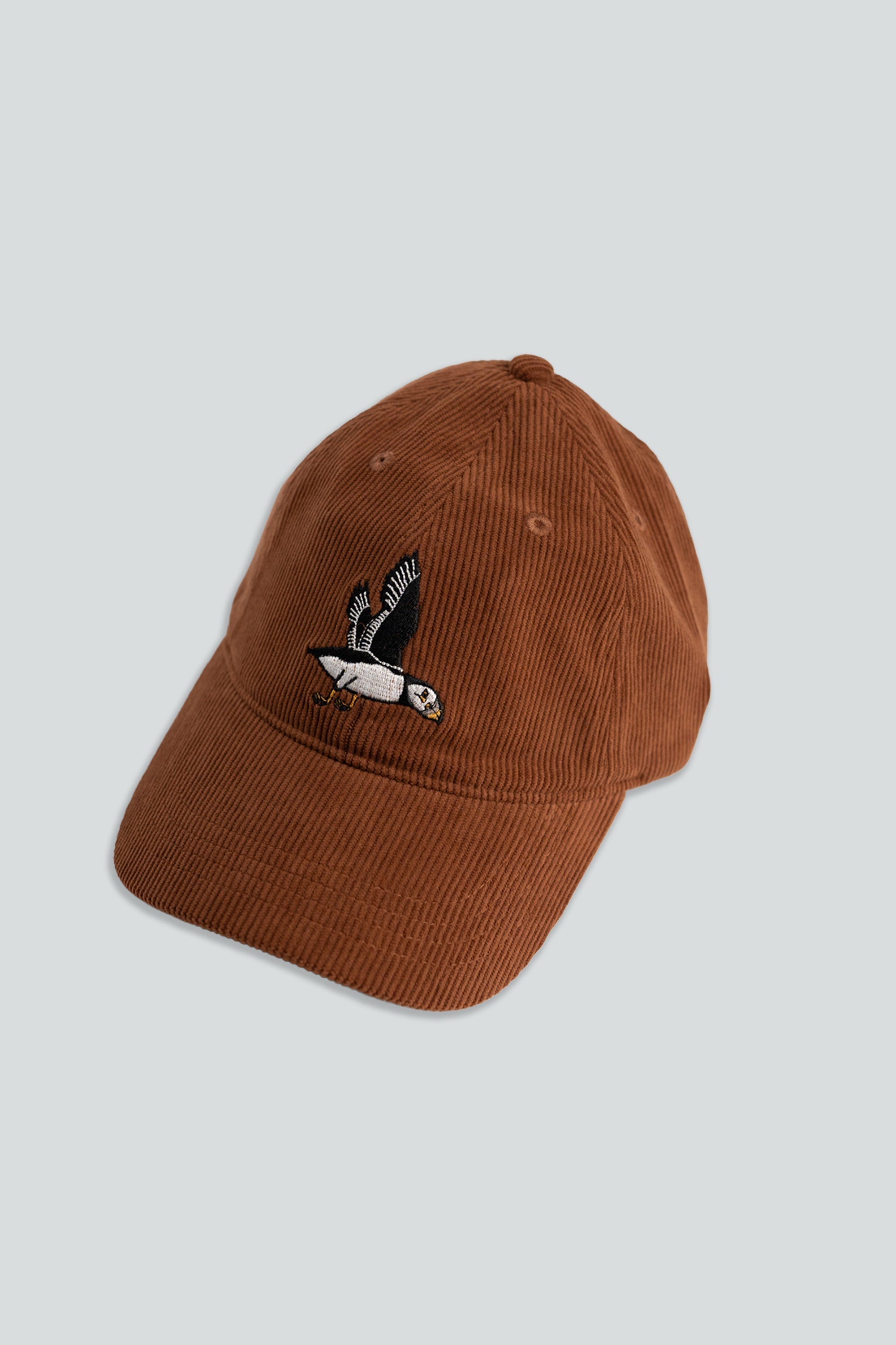 LAKOR Flying Puffin Courd Cap Headwear Brown