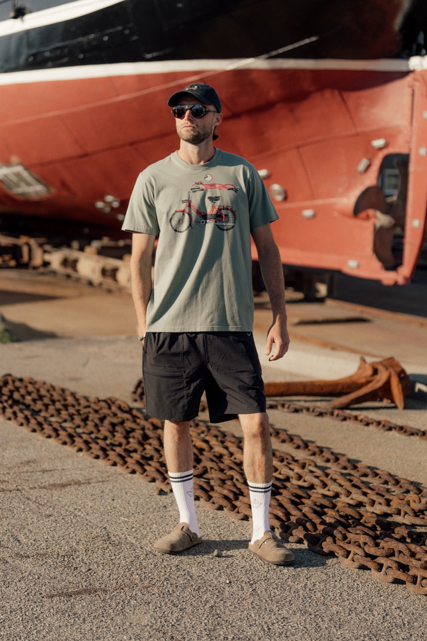 LAKOR Foxtail T-shirt T-Shirt Sea Spray