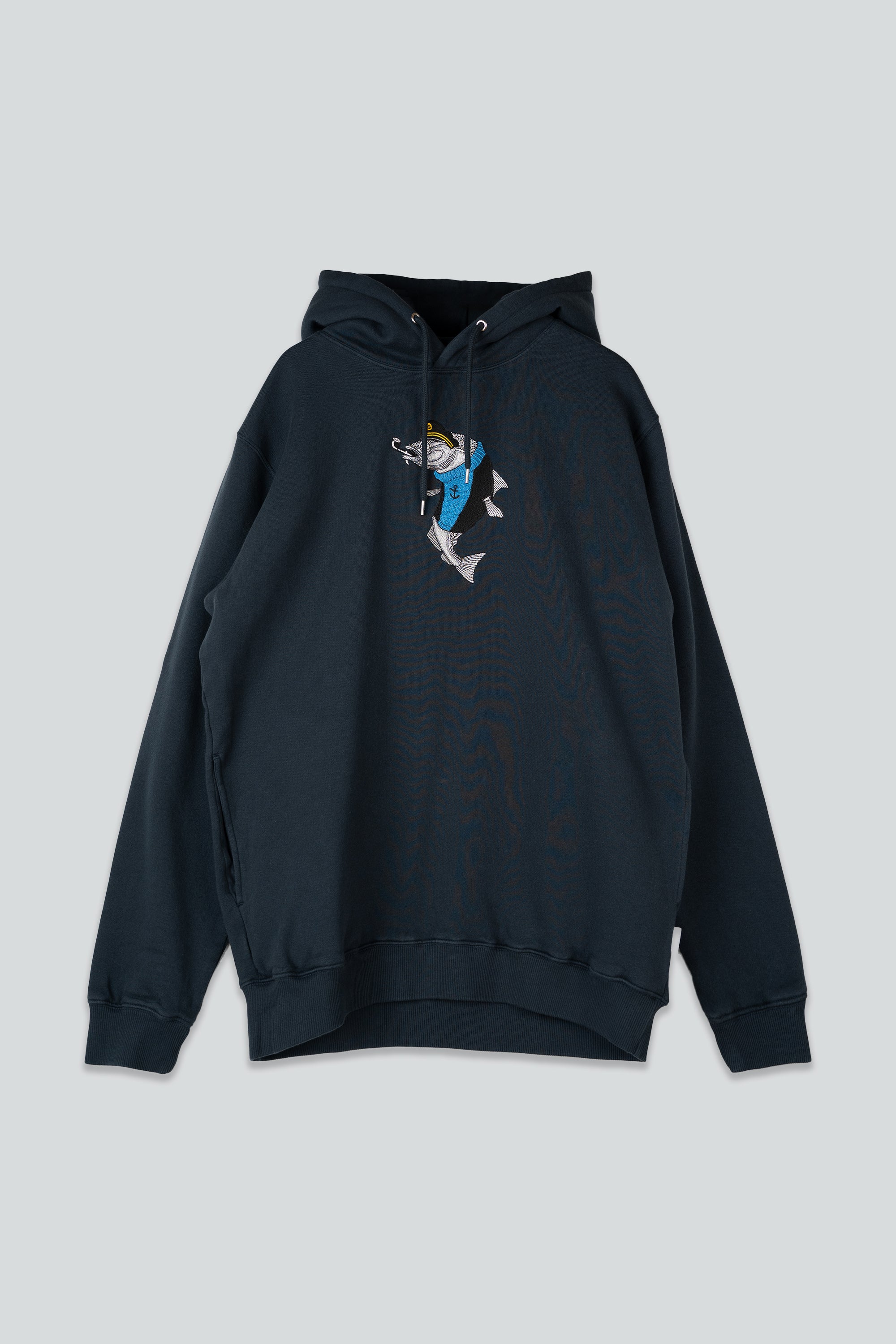 LAKOR Haddock Hoodie Sweatshirt Blueberry