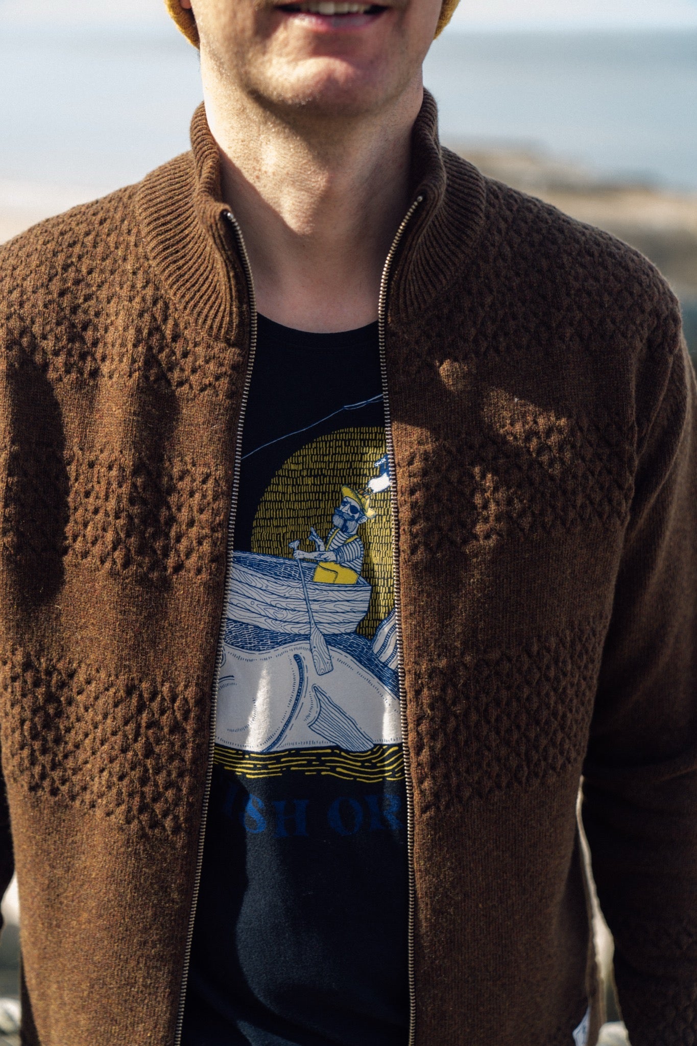 Haddock Knit - Brown