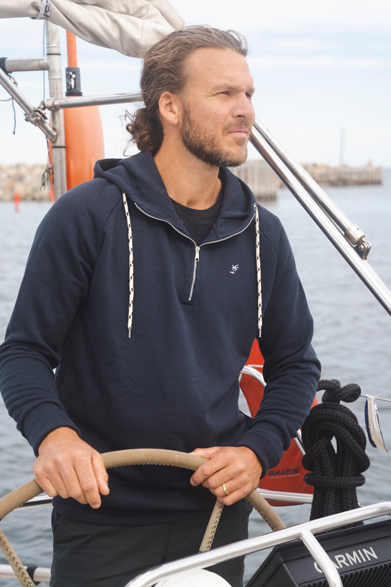 Havana Anorak Hood - Navy