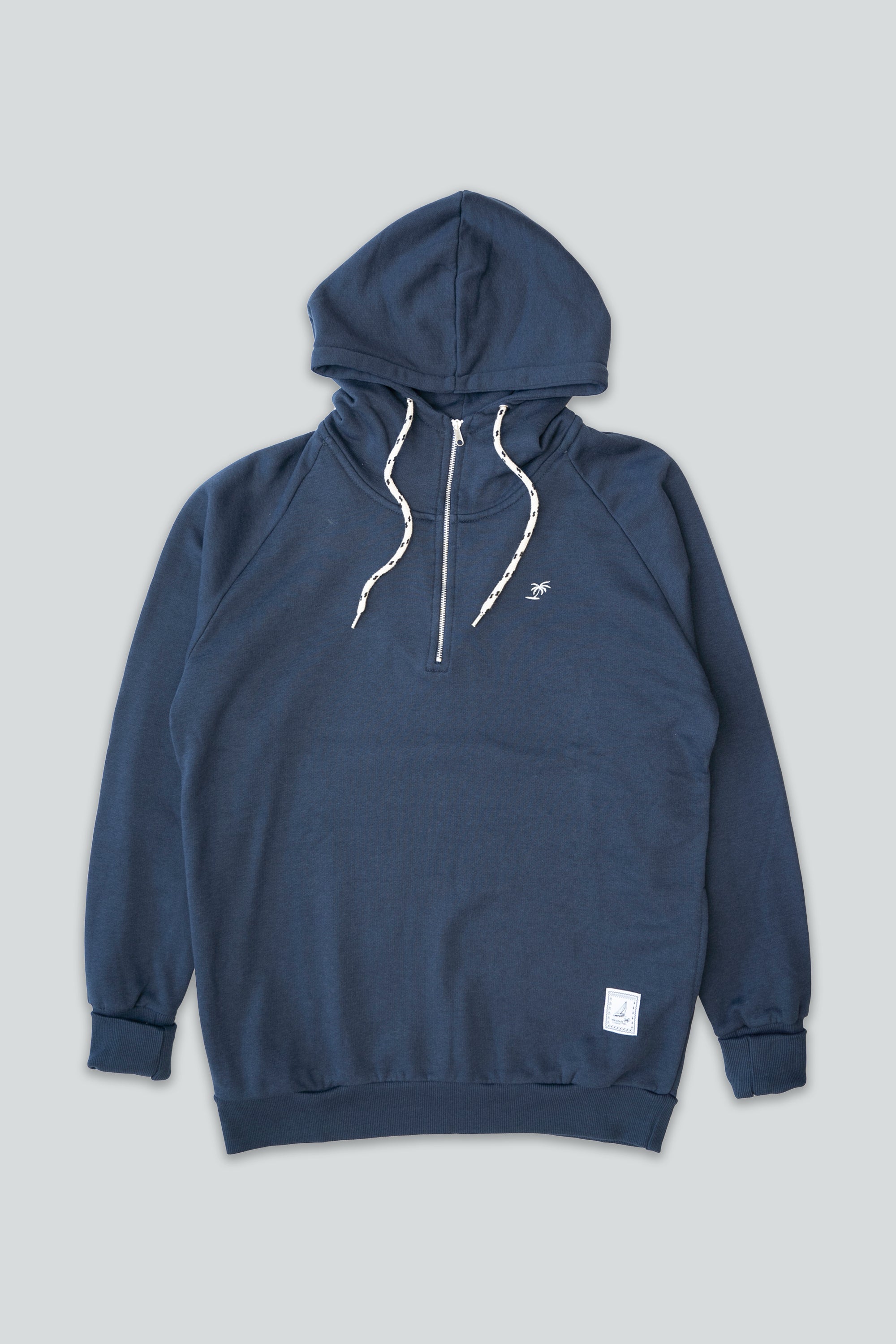 LAKOR Havana Anorak Hood Sweatshirt Navy