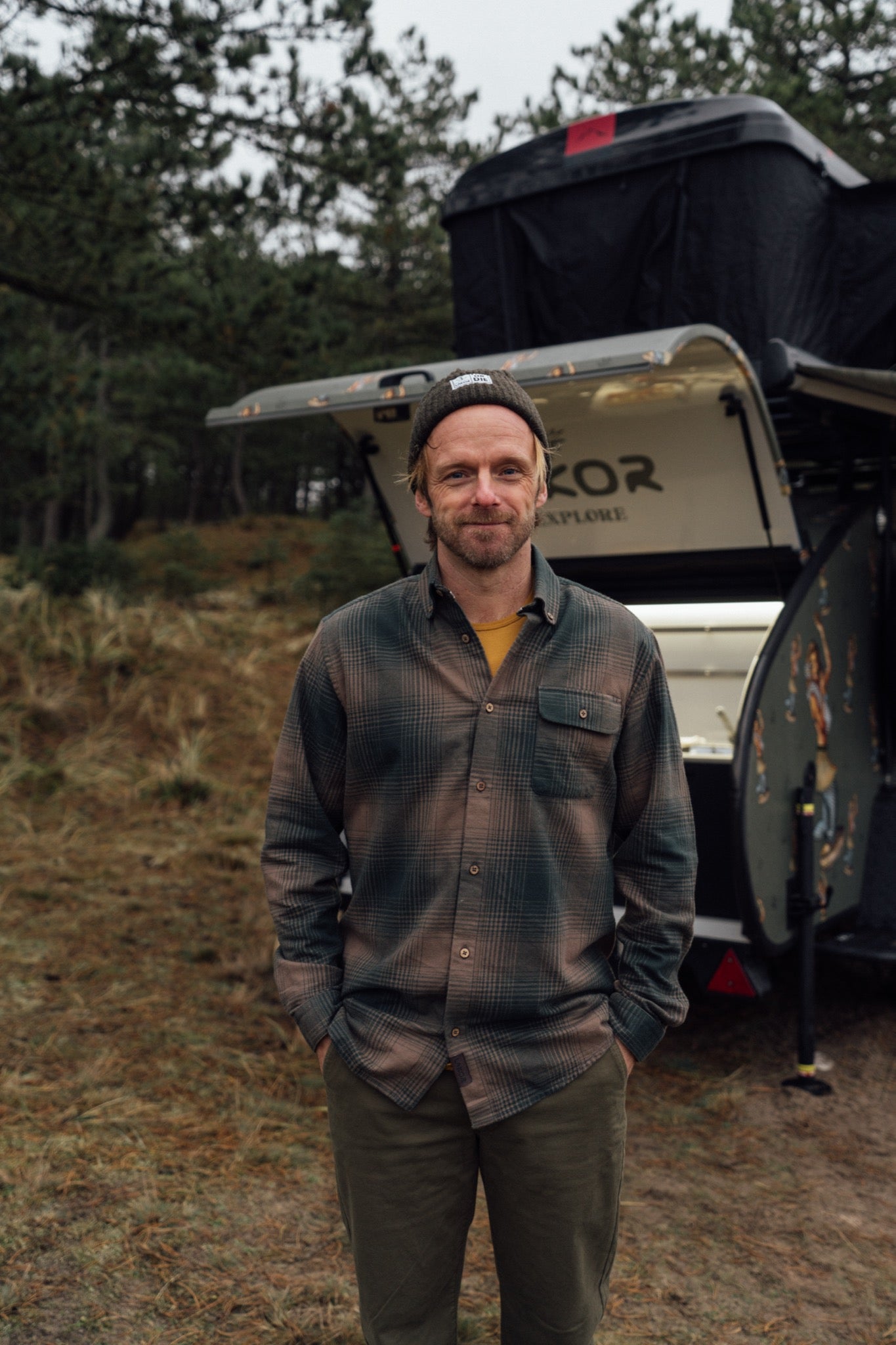 LAKOR Inca Unna Shirt Shirt Morel