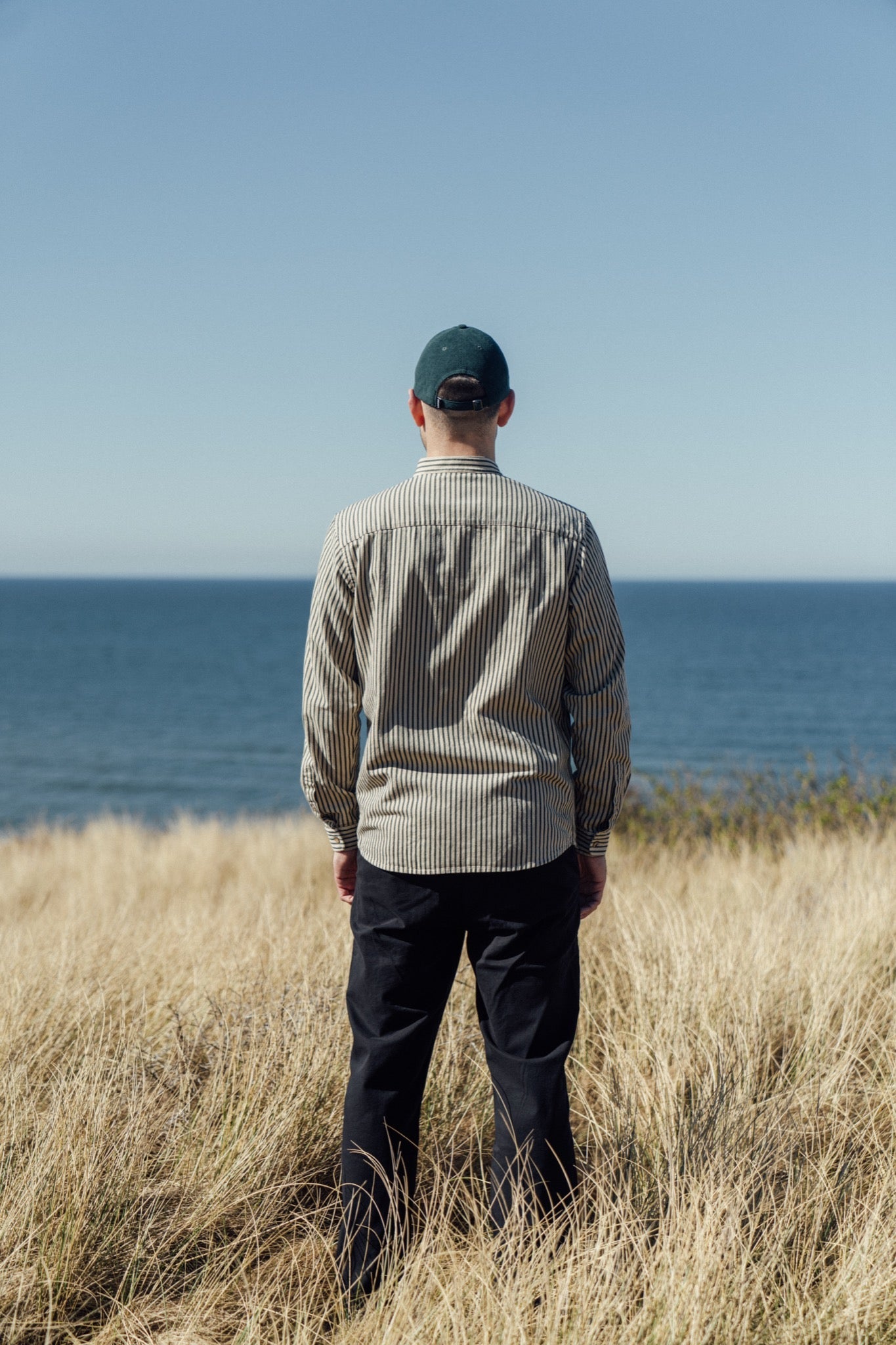 LAKOR Kløvedal Shirt Shirt Green Gables/White Pepper