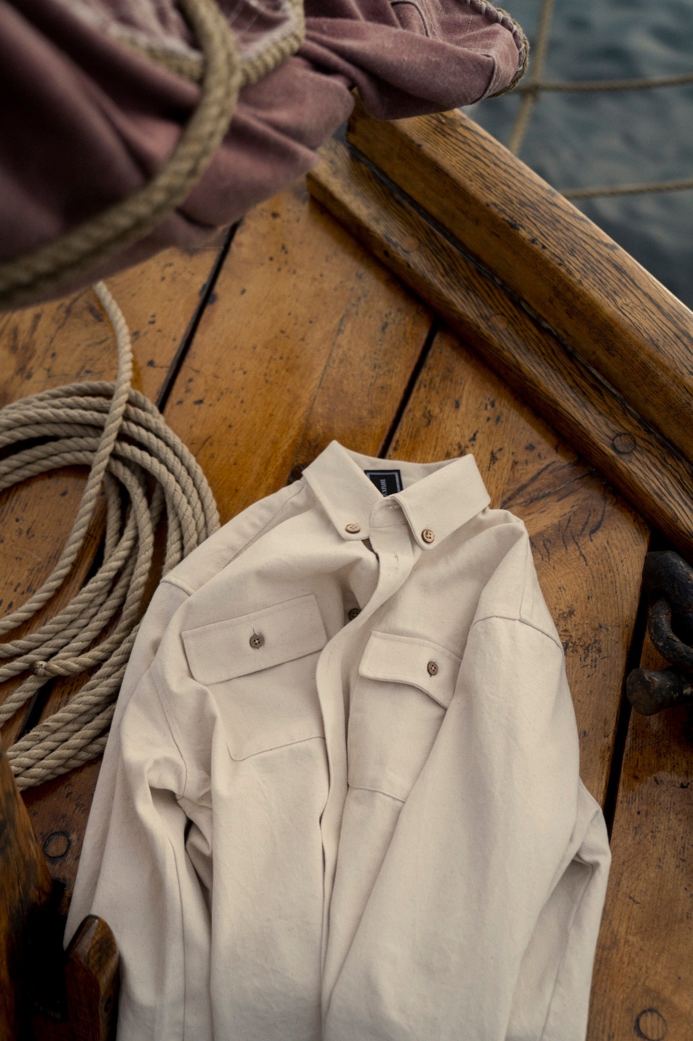 Knokkel Shirt - Creme