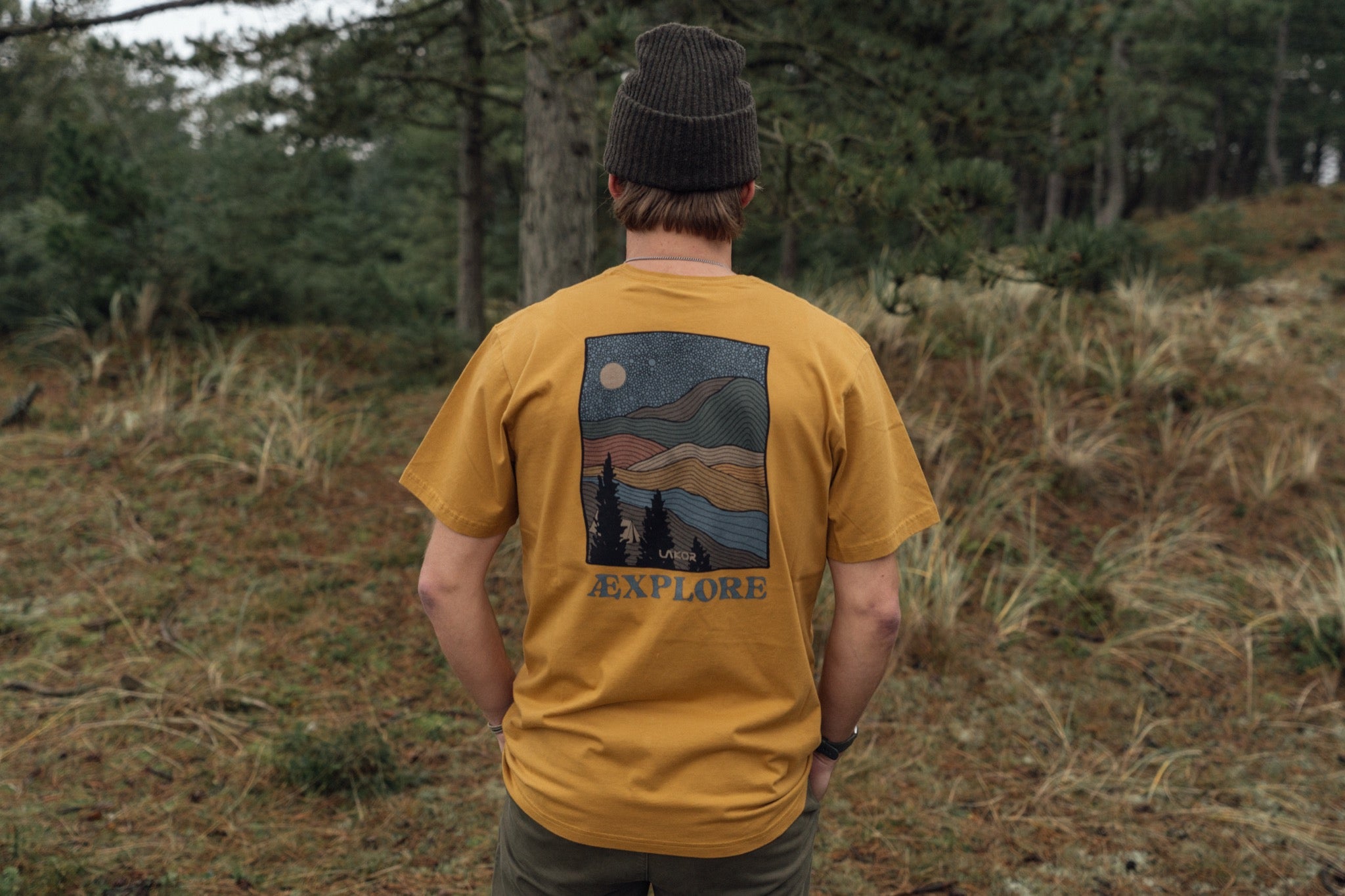 Out There T-shirt (Wood Thrush)