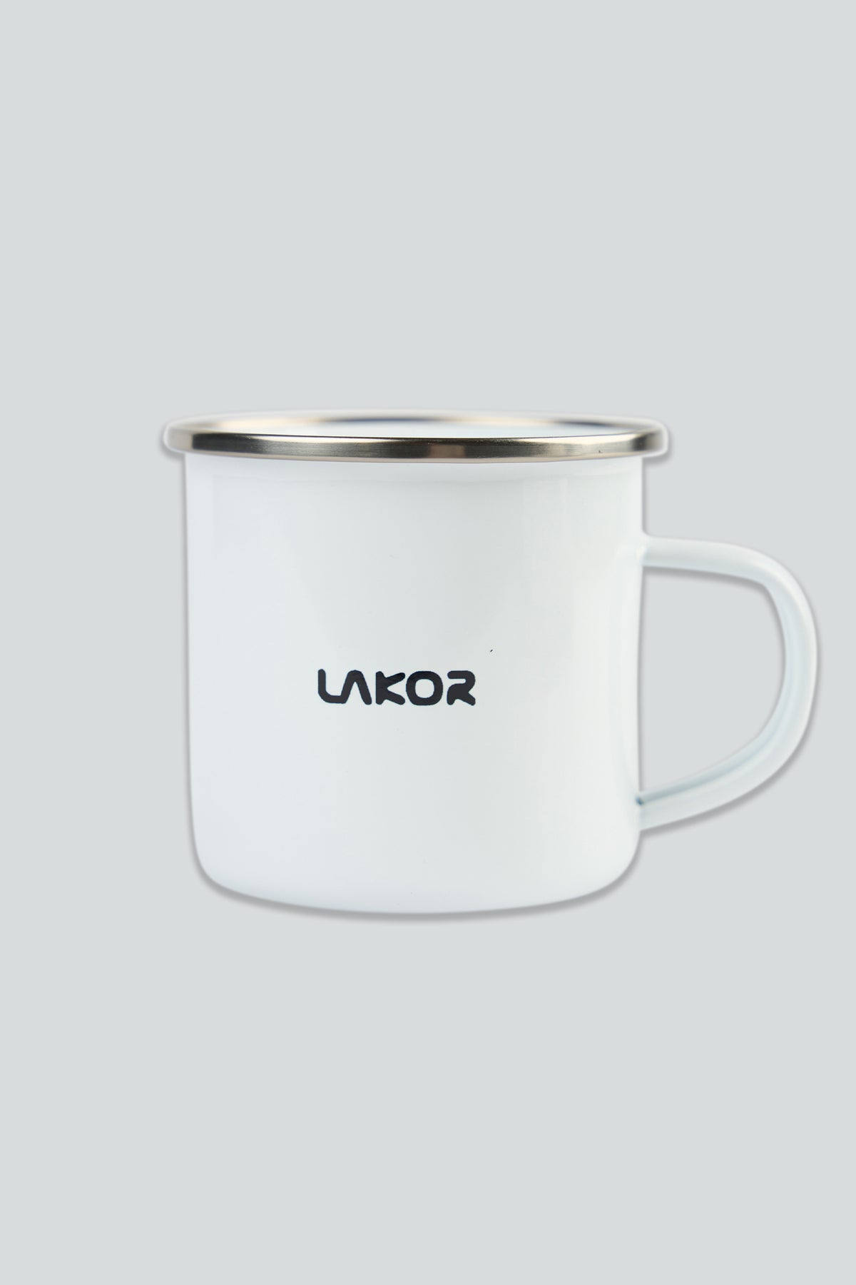 LAKOR Lakridspibe Emaljekrus Mug White
