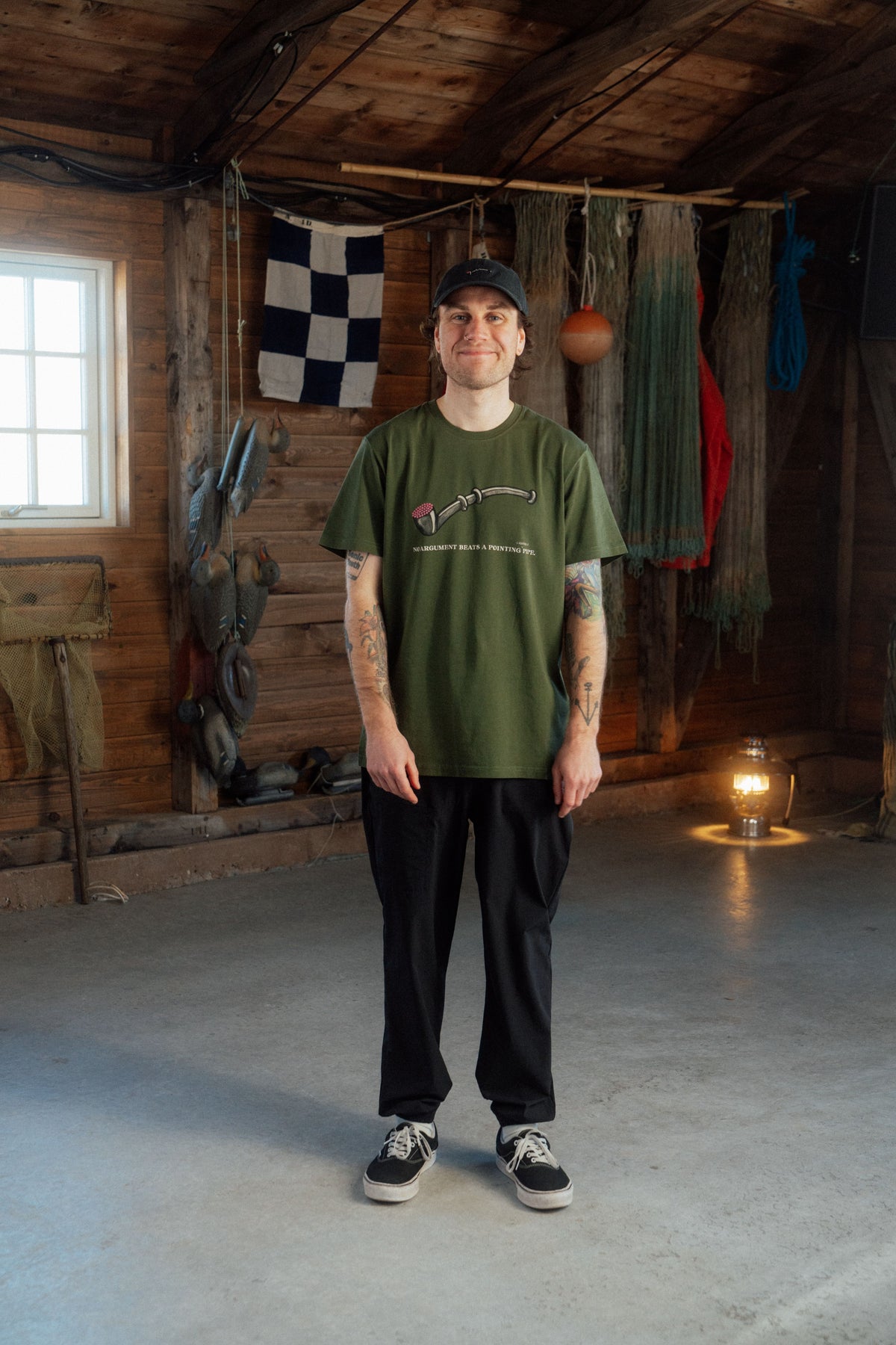 LAKOR Lakridspibe T-shirt T-Shirt Rifle Green