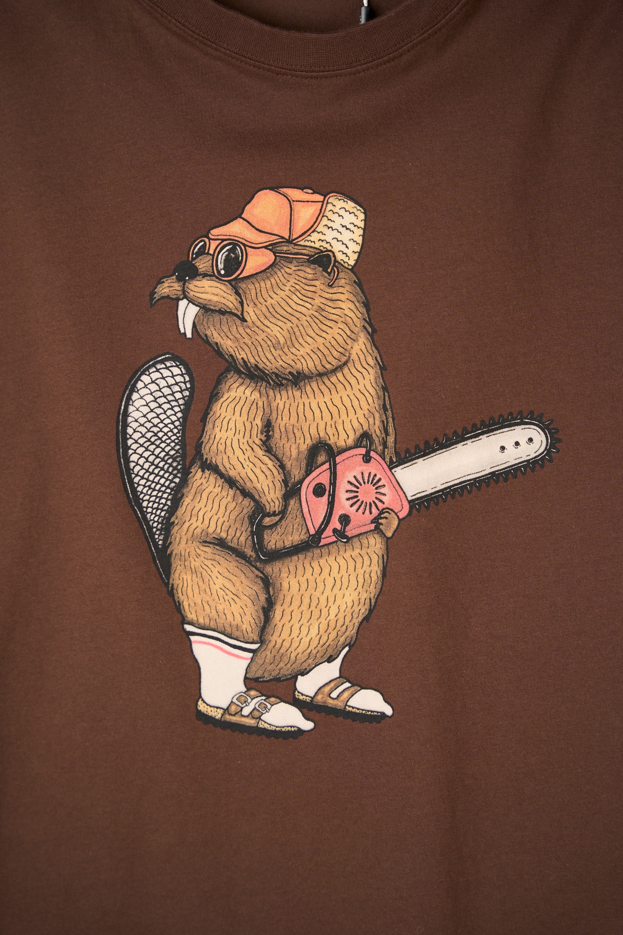 LAKOR Lazy Lumber T-shirt T-Shirt Chicory Coffee