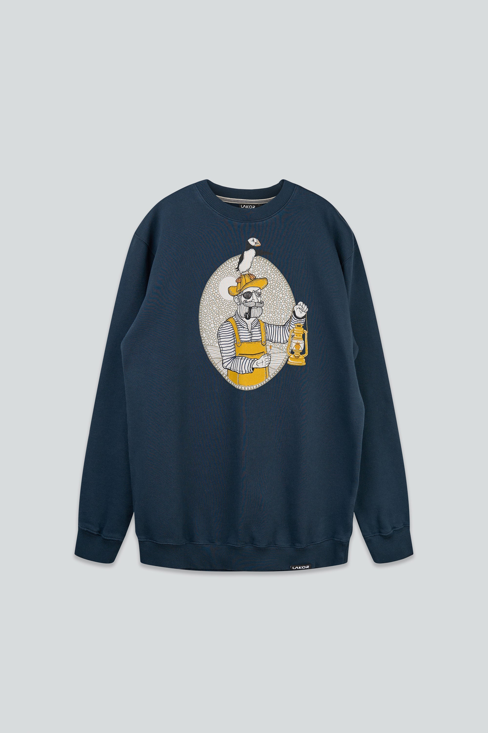 LAKOR Light the Way Crewneck Sweatshirt Blueberry