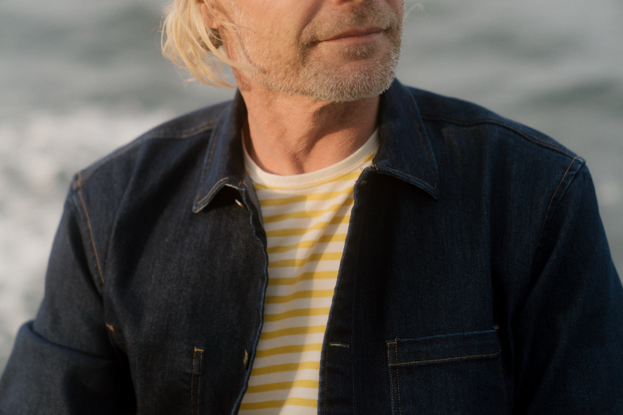 LAKOR Marine Denim Jacket Jacket Dark Blue