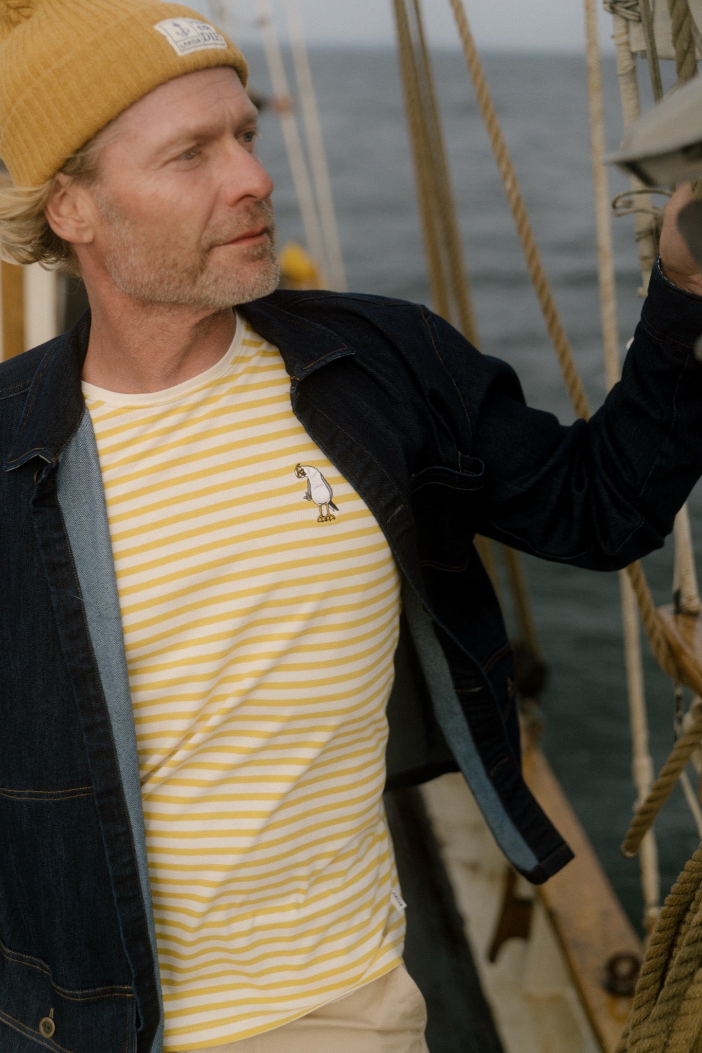 LAKOR Marine Denim Jacket Jacket Dark Blue