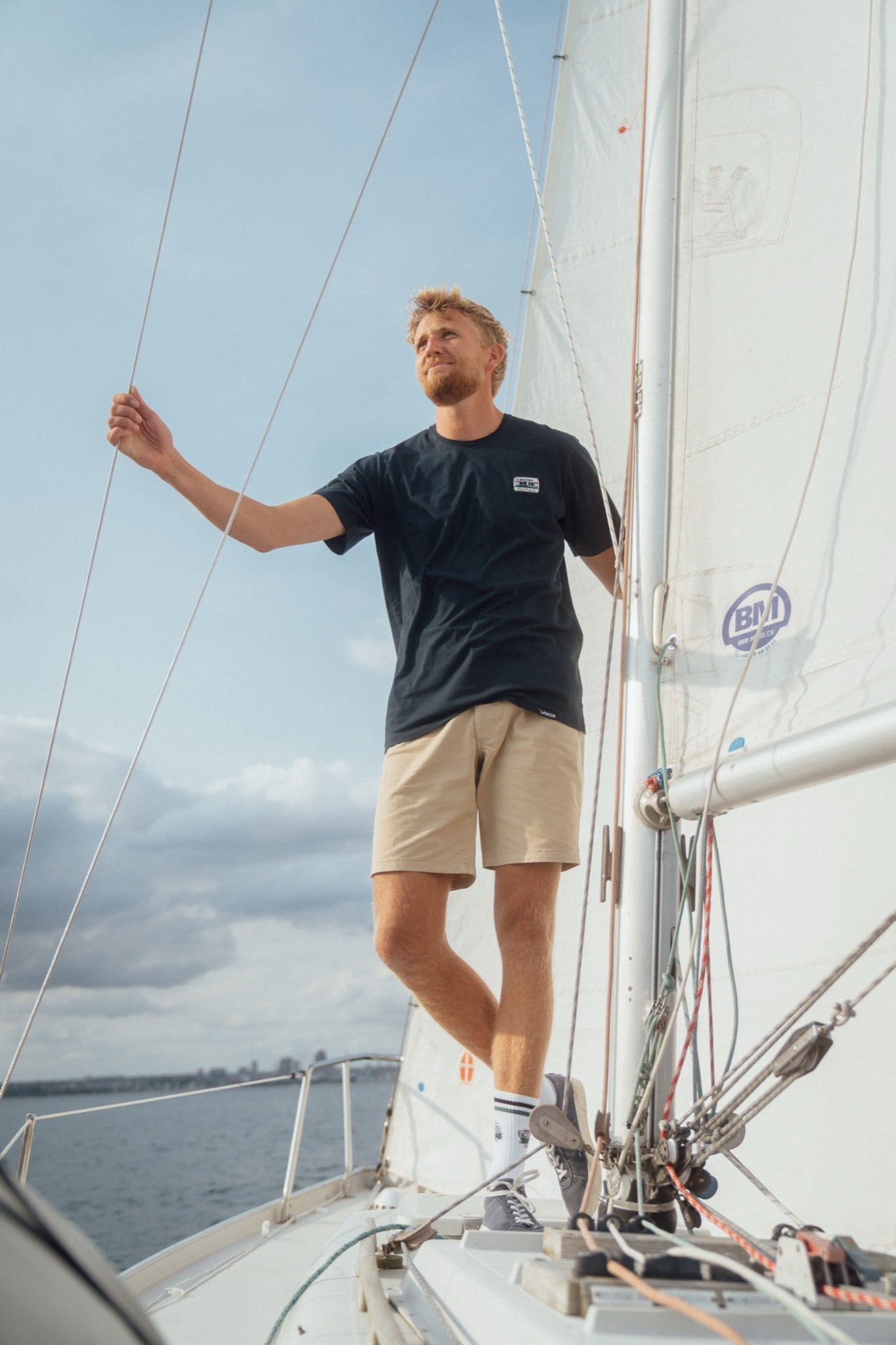 LAKOR McBeardface Shorts Shorts White Pepper