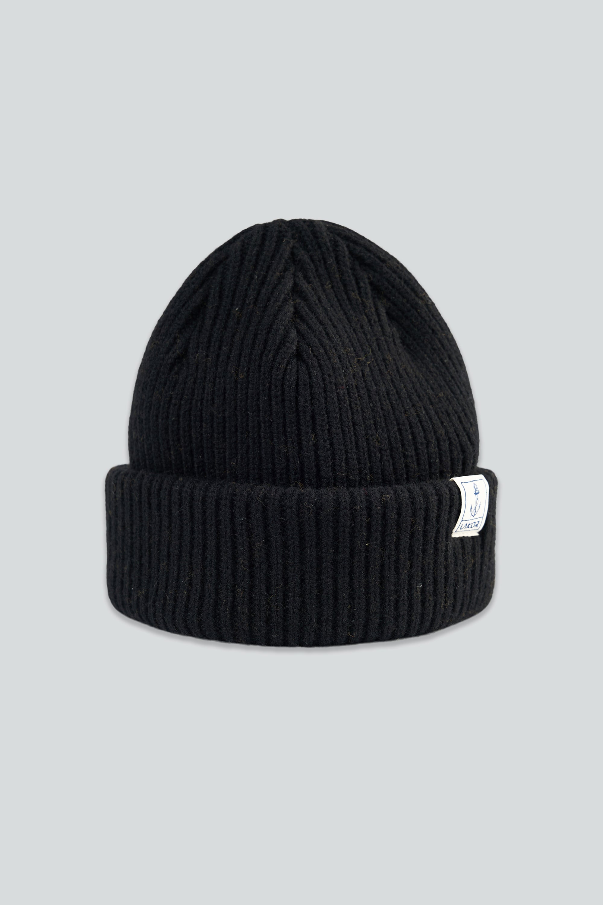 LAKOR Merino Wool Beanie Headwear Black