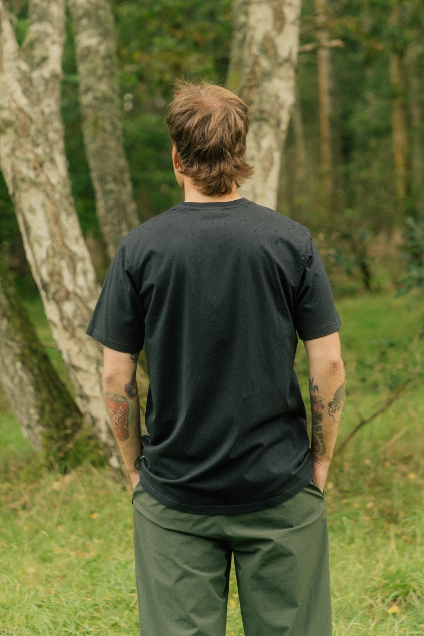 LAKOR Mermaids Illustrated Book T-shirt T-Shirt Moonless Night