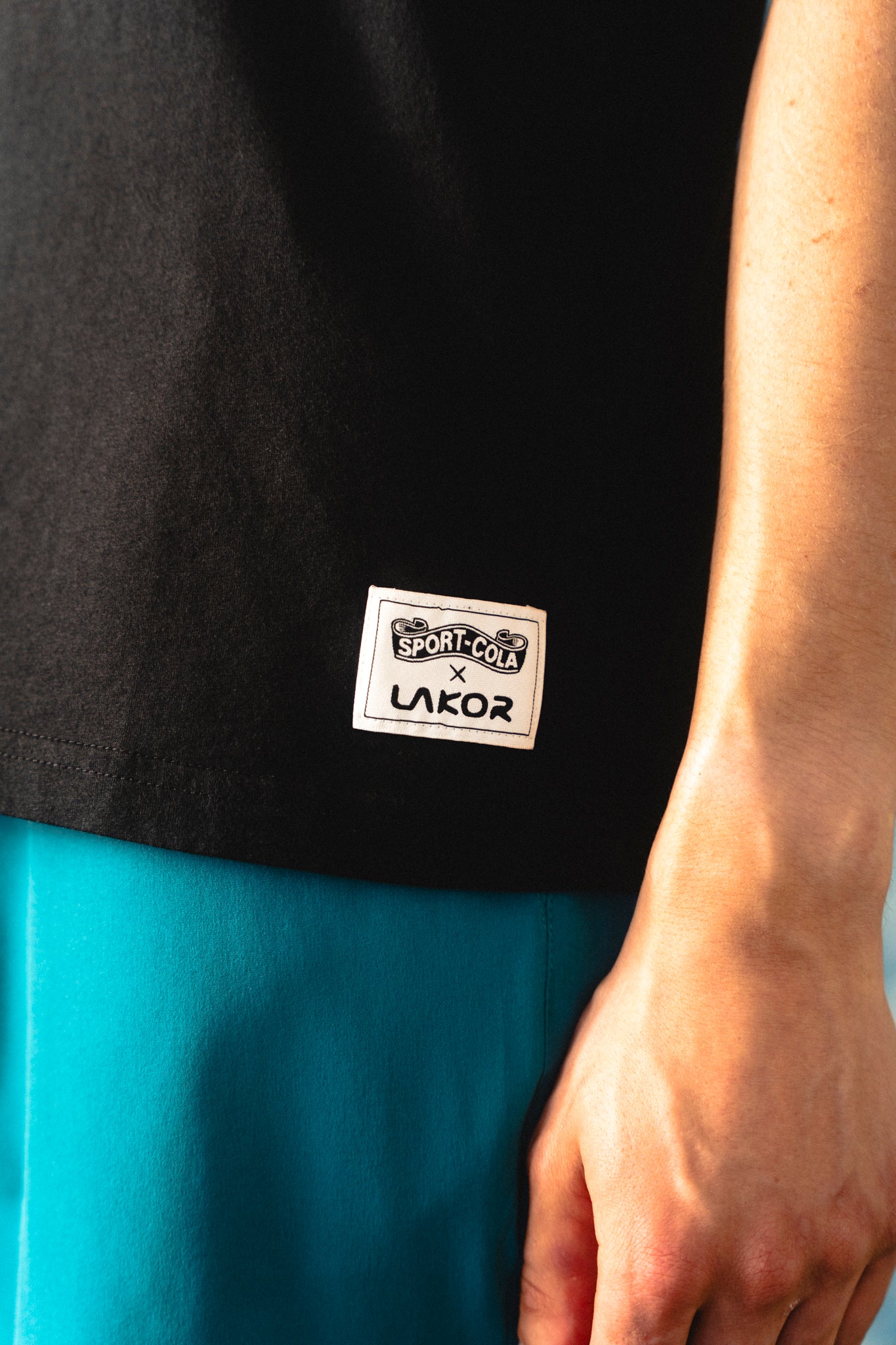 LAKOR Mini Frisbee Player T-shirt T-Shirt Moonless Night
