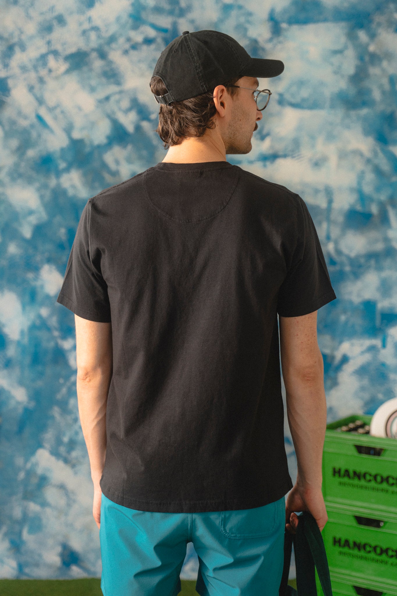 LAKOR Mini Frisbee Player T-shirt T-Shirt Moonless Night
