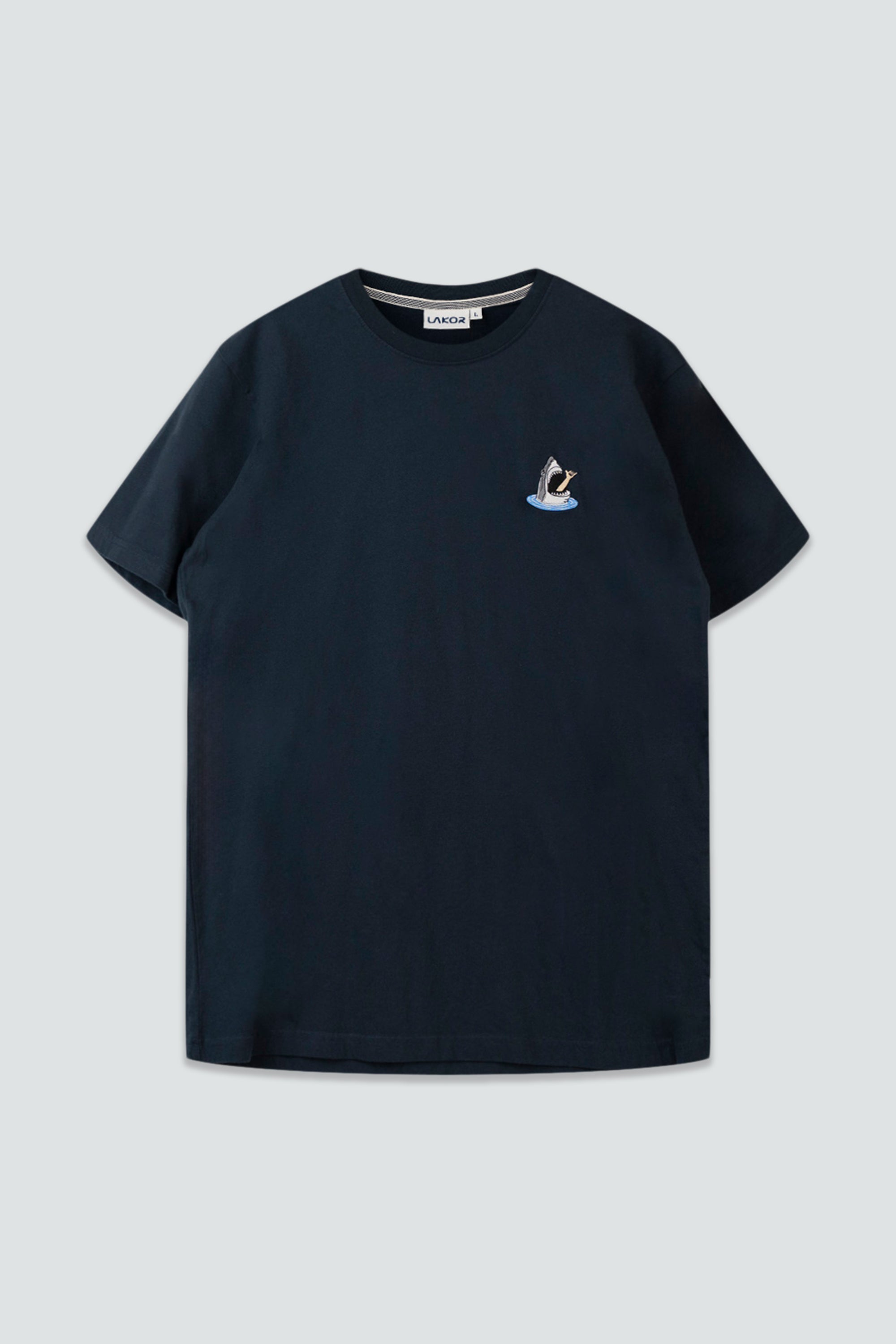 LAKOR Mini Shark Shaka T-shirt T-Shirt Blueberry