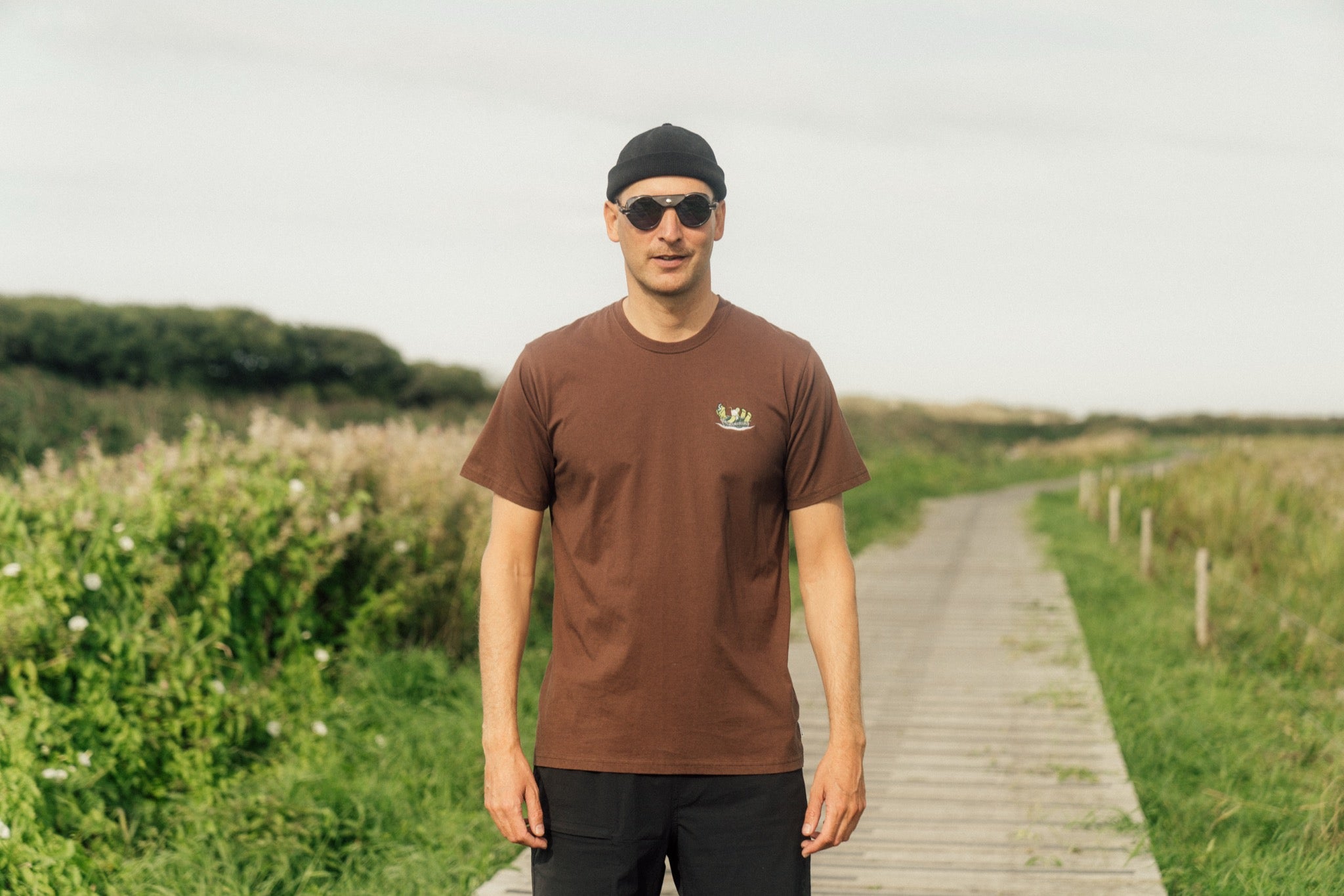 LAKOR Mini Slow Flow T-shirt T-Shirt Chicory Coffee