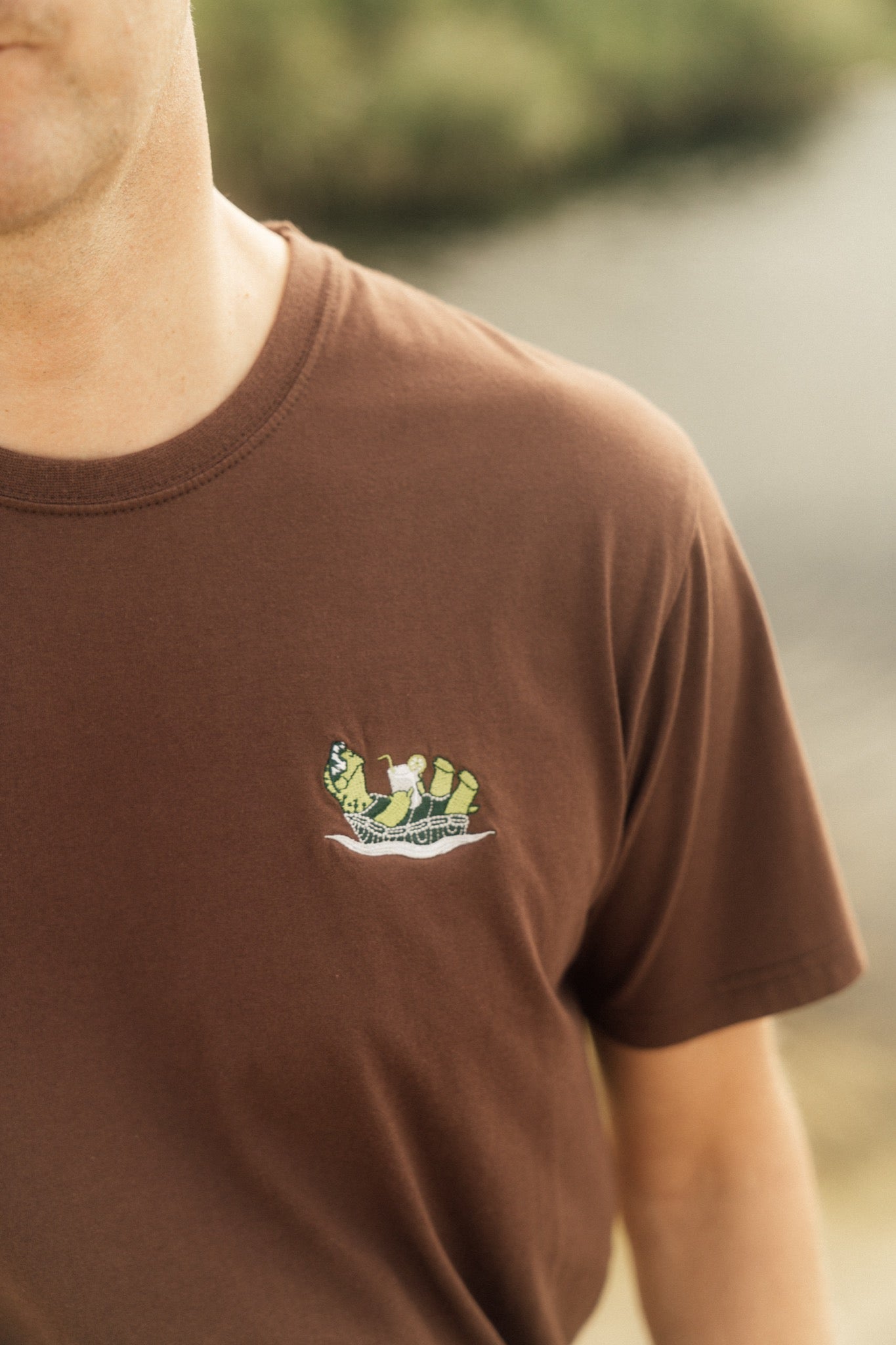 LAKOR Mini Slow Flow T-shirt T-Shirt Chicory Coffee