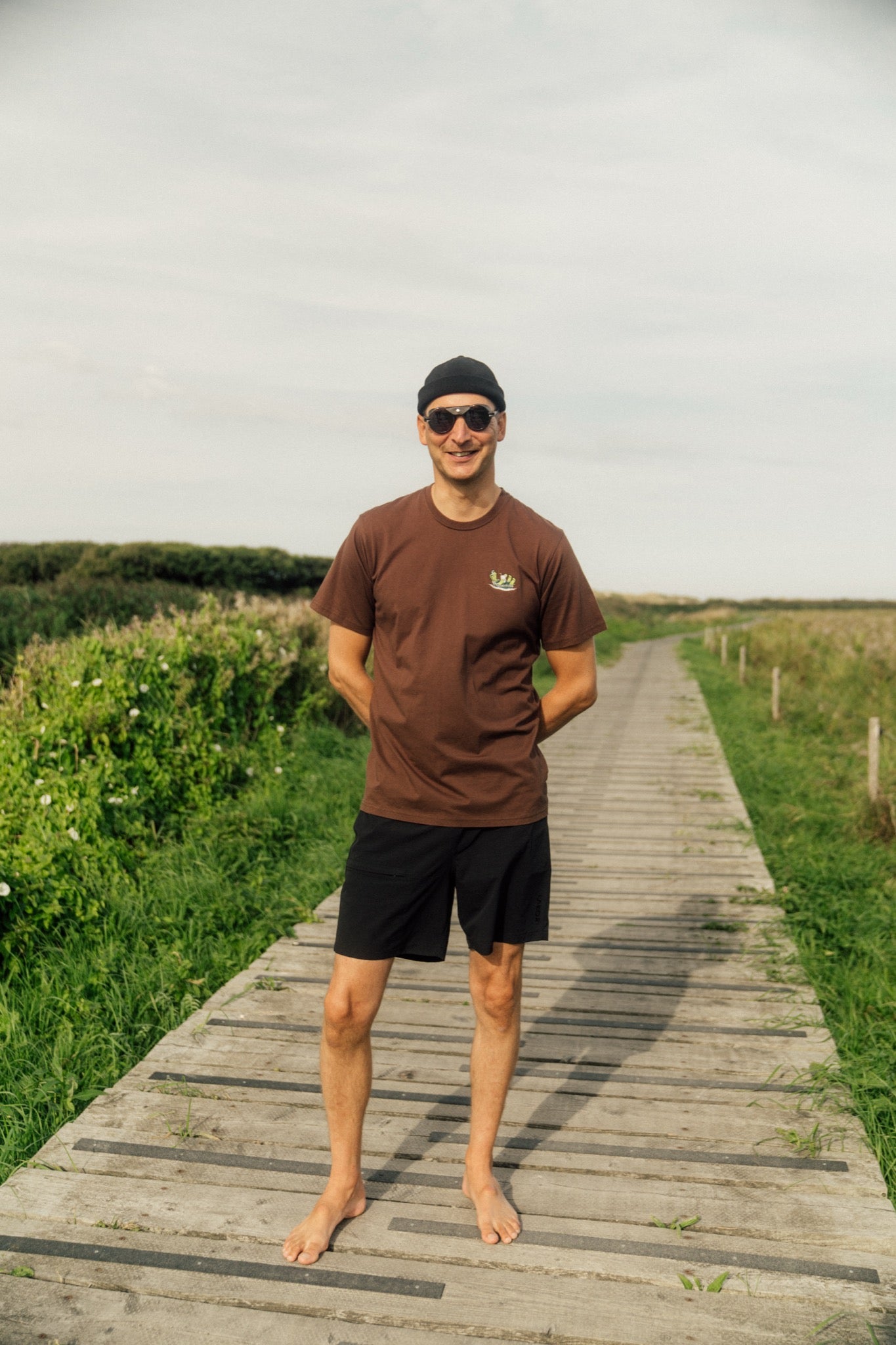 LAKOR Mini Slow Flow T-shirt T-Shirt Chicory Coffee