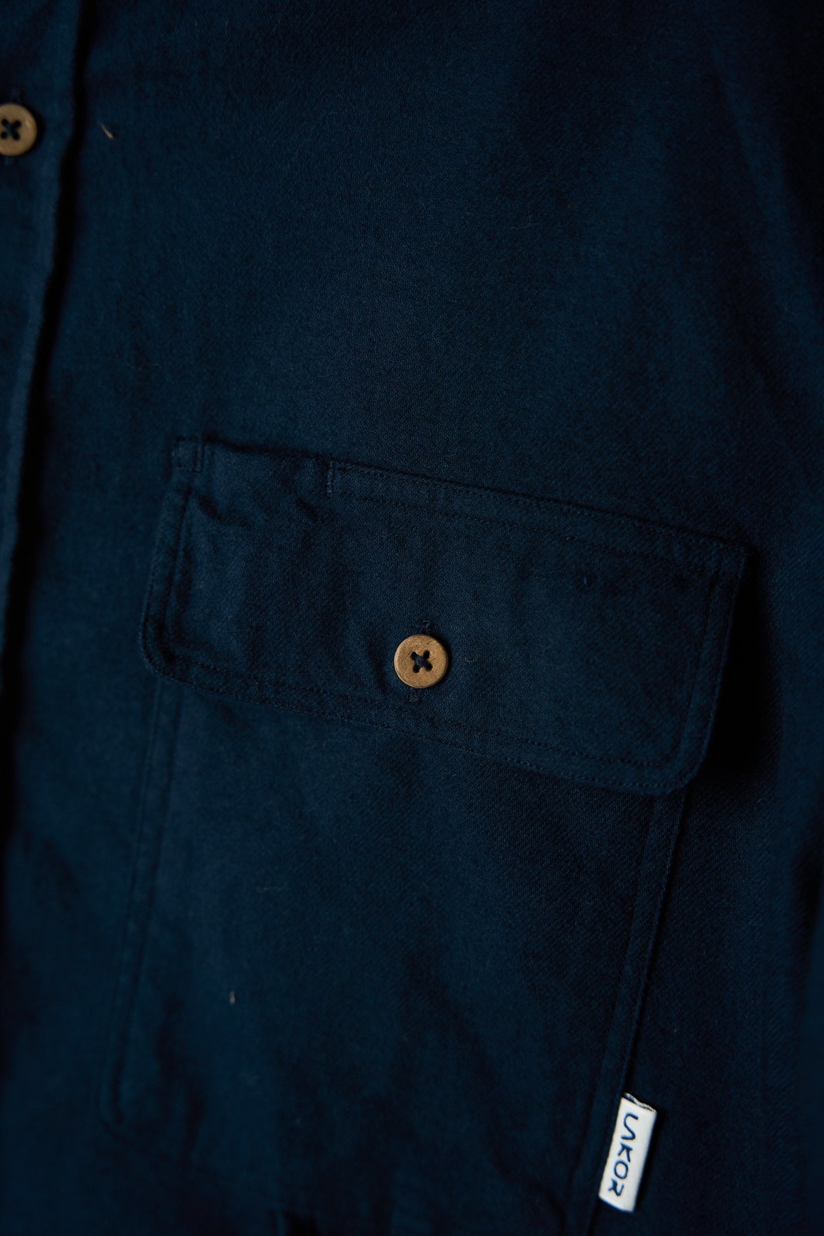 Moleskin Shirt - Blueberry