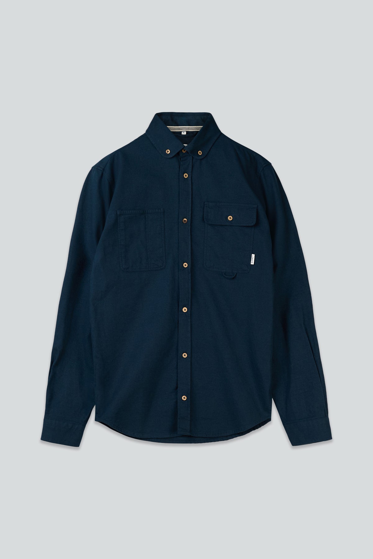 LAKOR Moleskin Shirt Shirt Blueberry