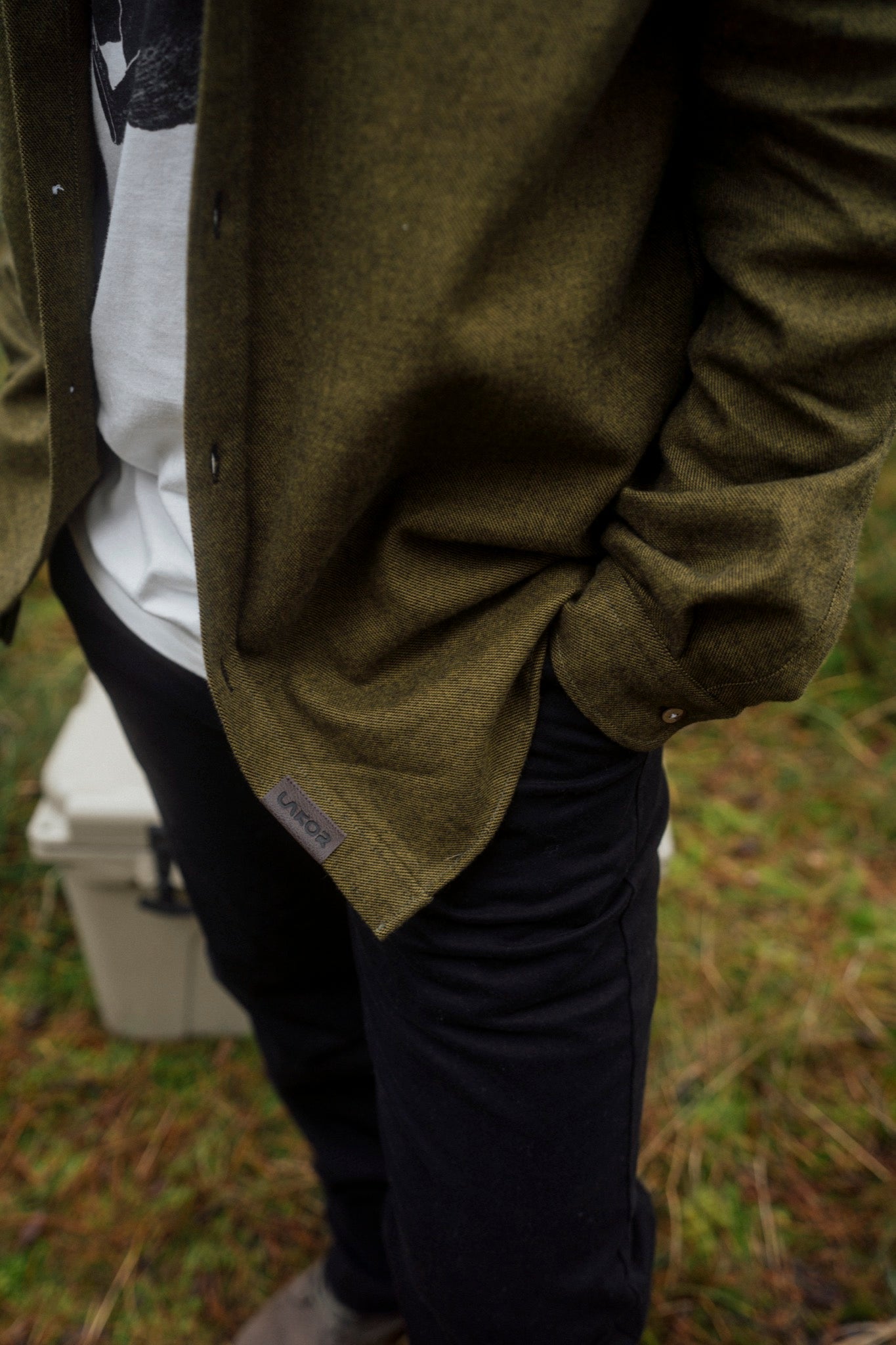 LAKOR Moss Shirt Shirt Fir Green