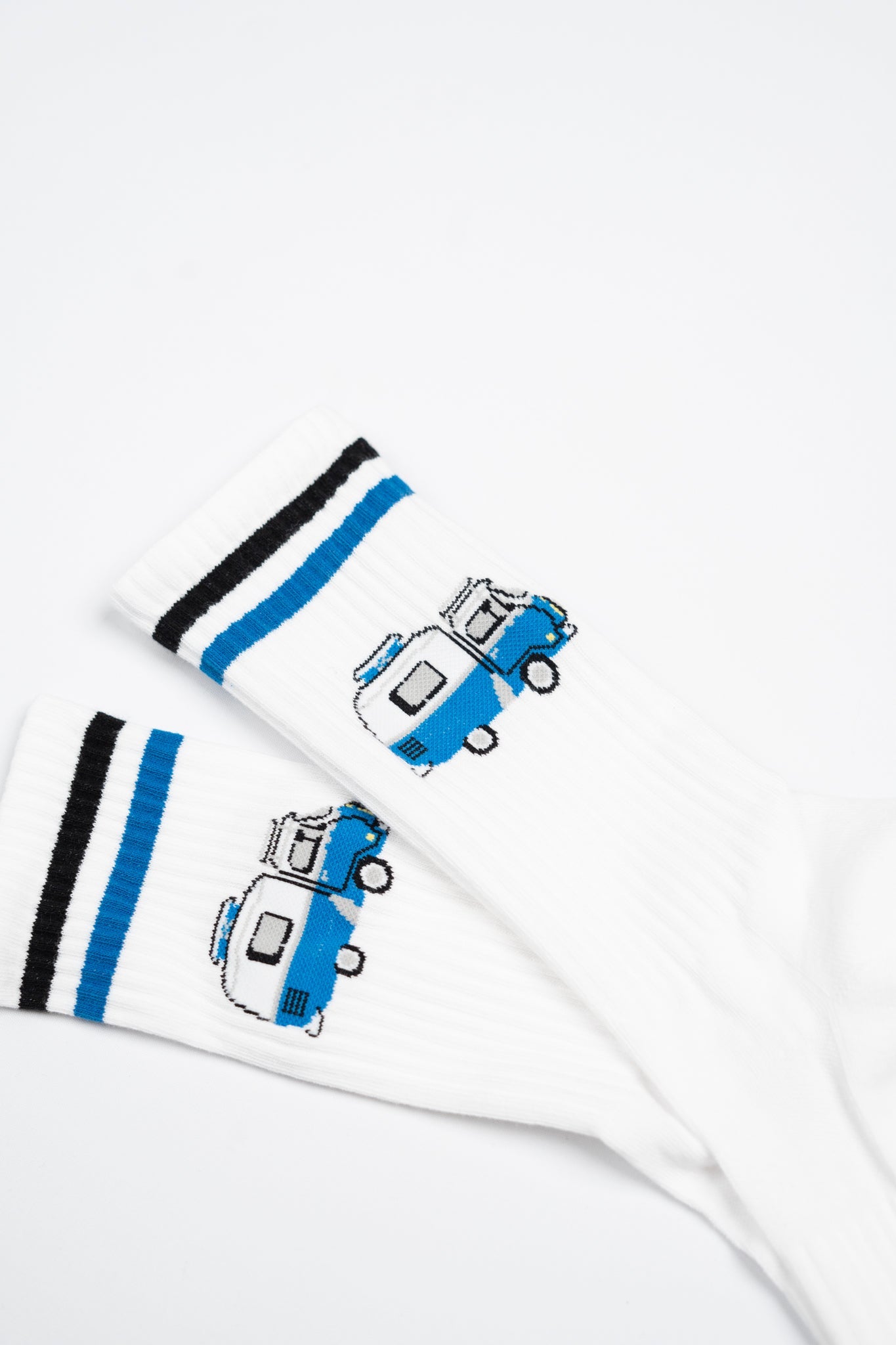 Ocean Camper Socks - White
