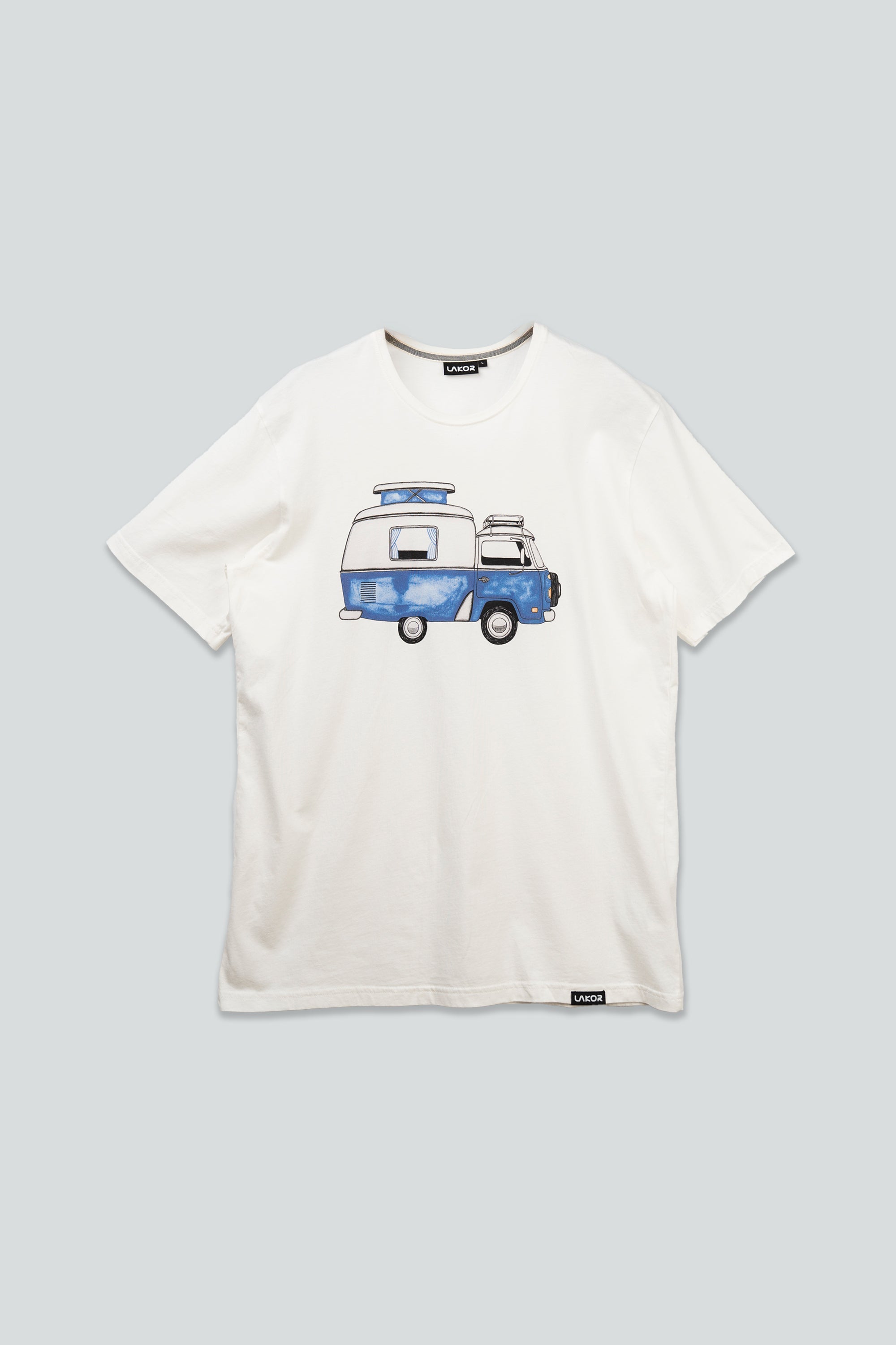LAKOR Ocean Camper T-shirt T-Shirt Star White