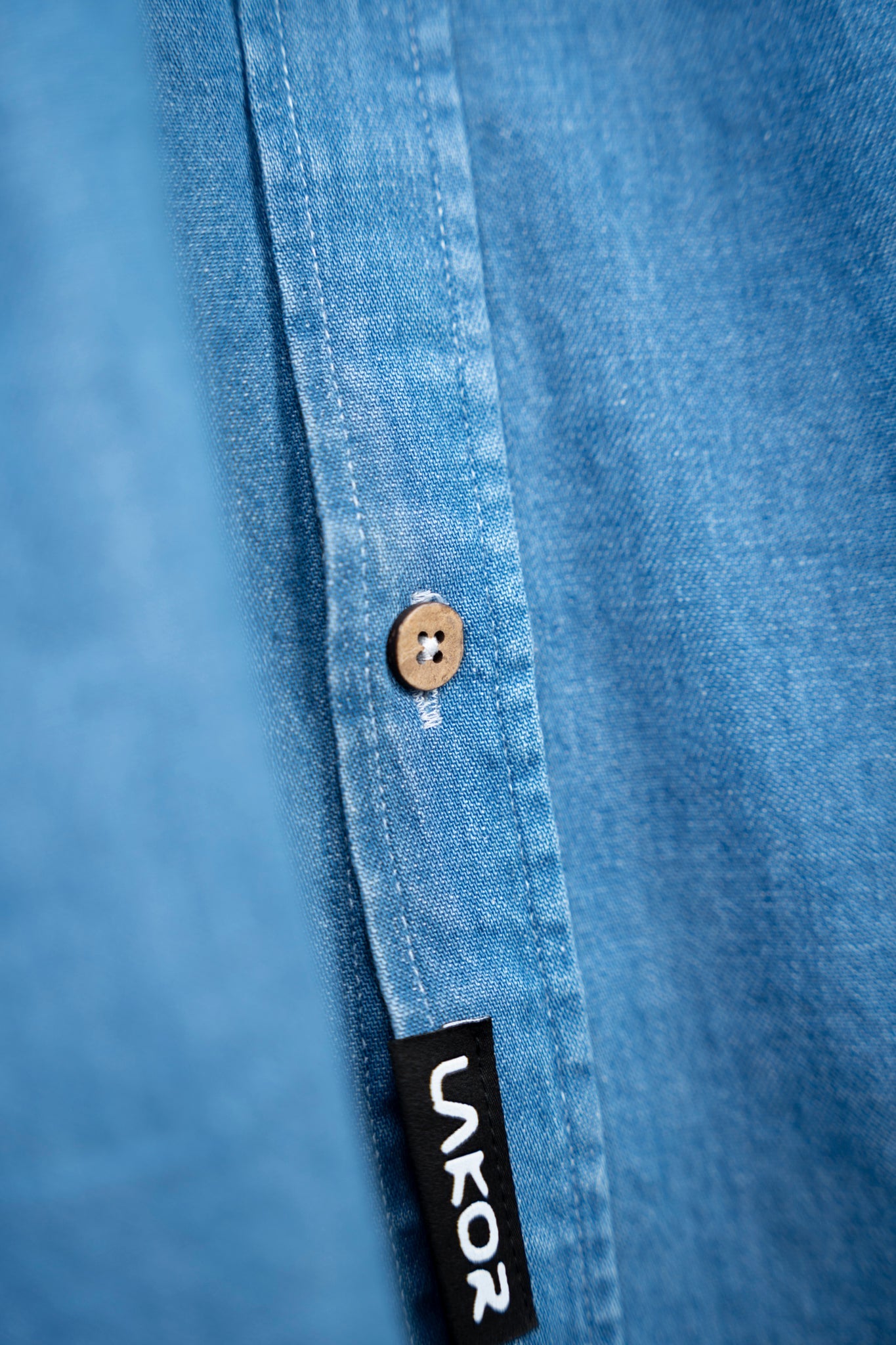 LAKOR Organic Denim Shirt Shirt Medium Blue