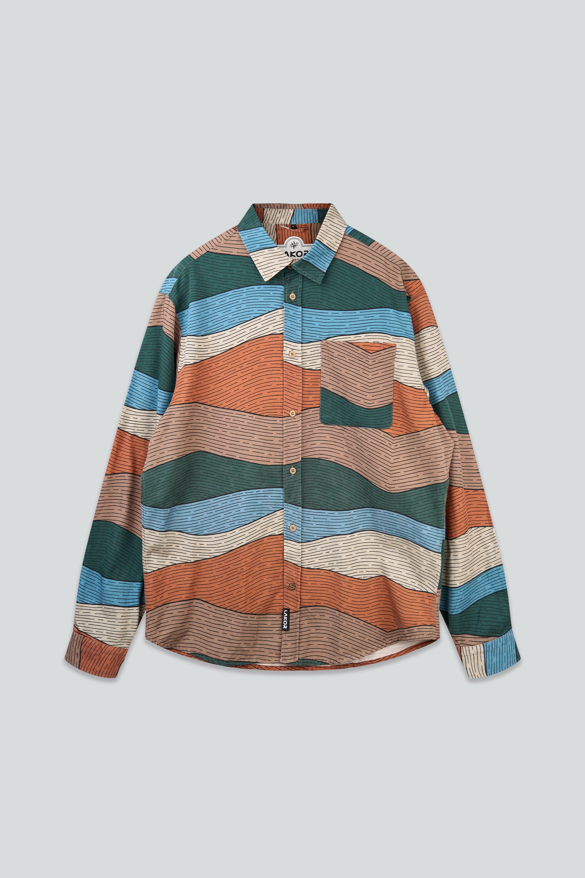 LAKOR Out There AOP Shirt Shirt Multicolor
