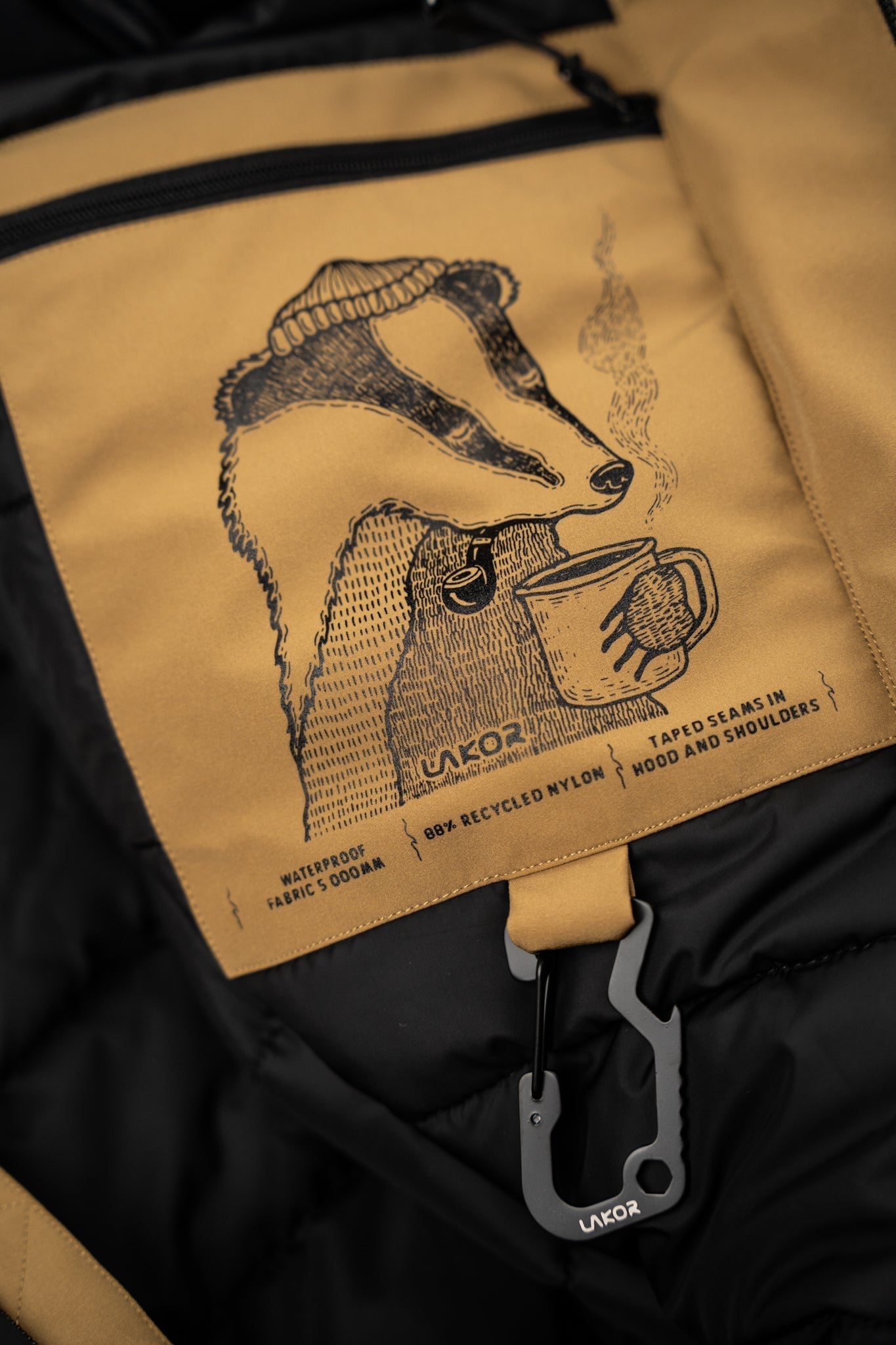 LAKOR Parka Jacket Jacket Dull Gold