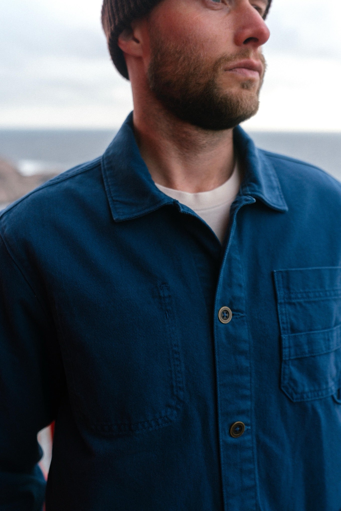 LAKOR Peddler Work Shirt Overshirt Insignia Blue