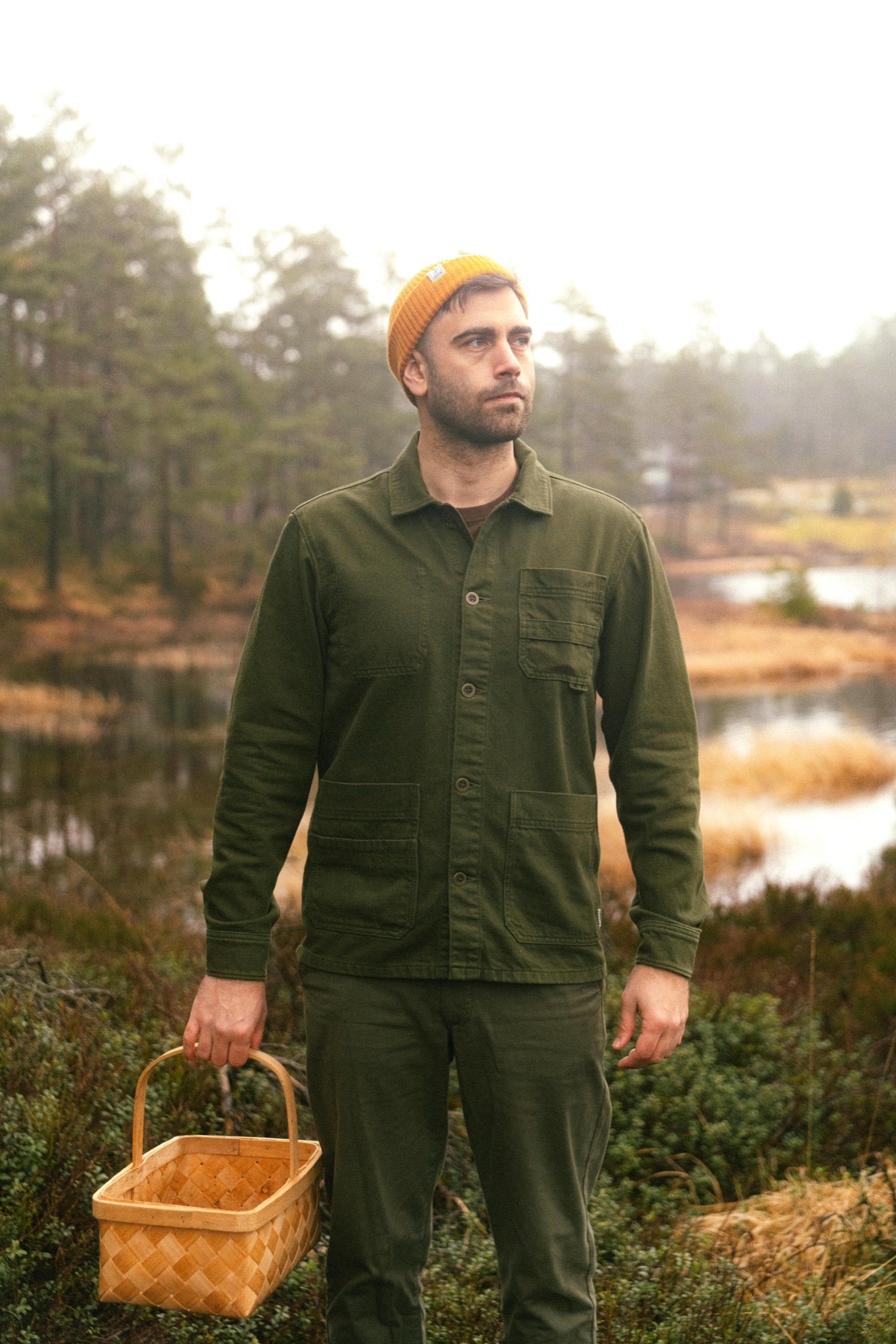 LAKOR Peddler Work Shirt Overshirt Riffle Green